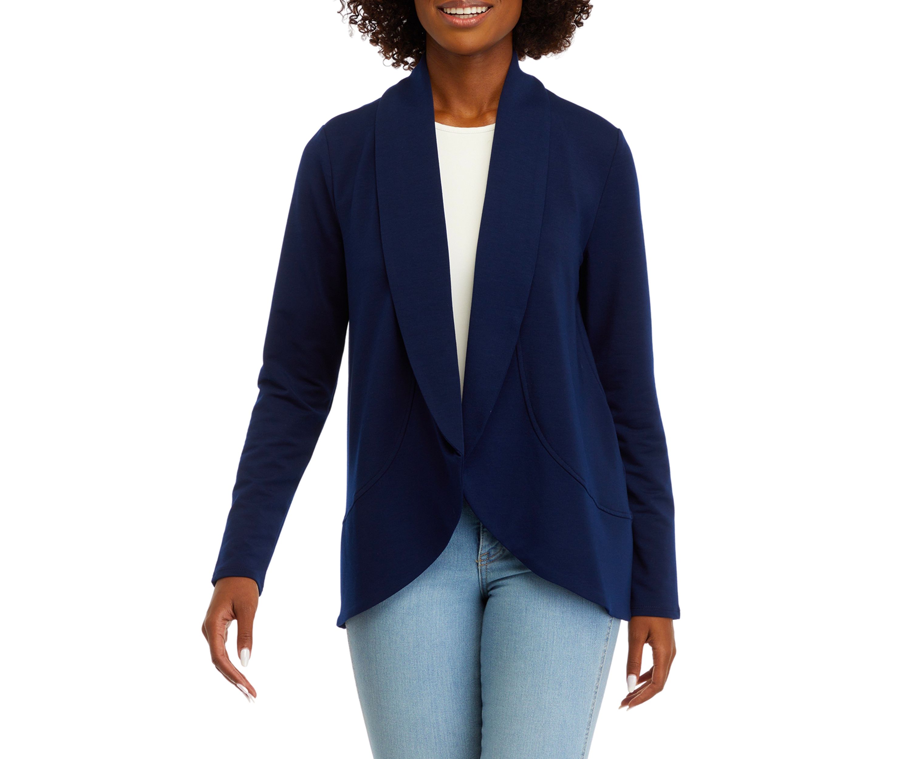 Womens Knit Heather Cardigan 