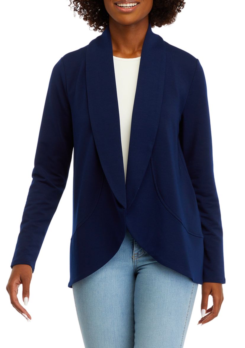 Womens Knit Heather Cardigan 