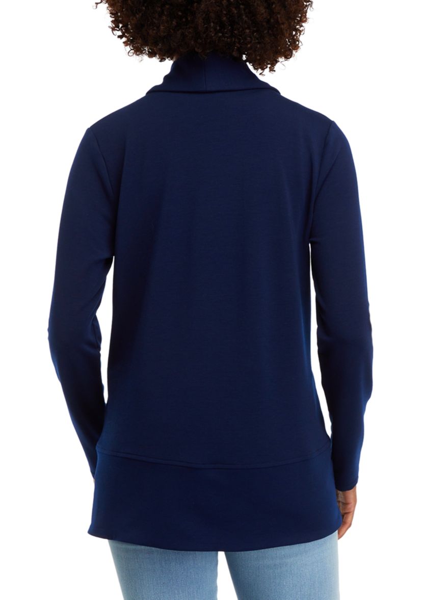Womens Knit Heather Cardigan 