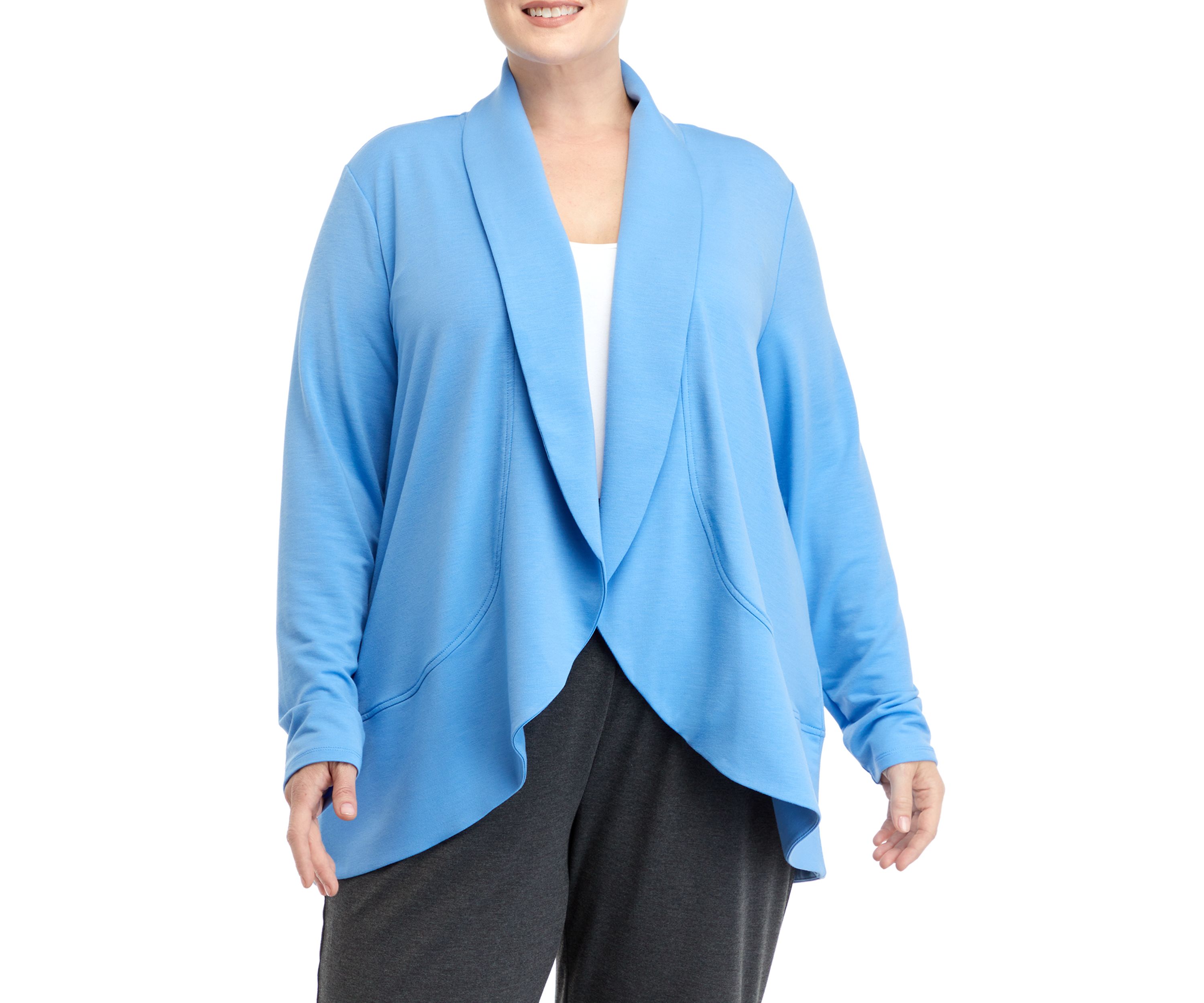 Plus Size Knit Cardigan