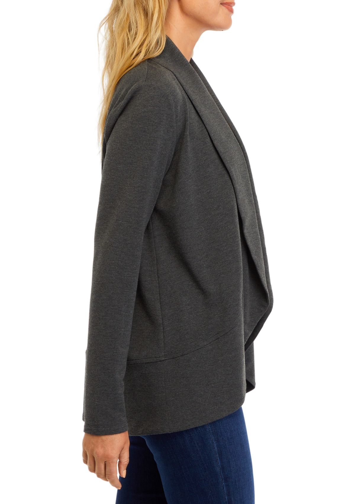 Womens Knit Heather Cardigan 