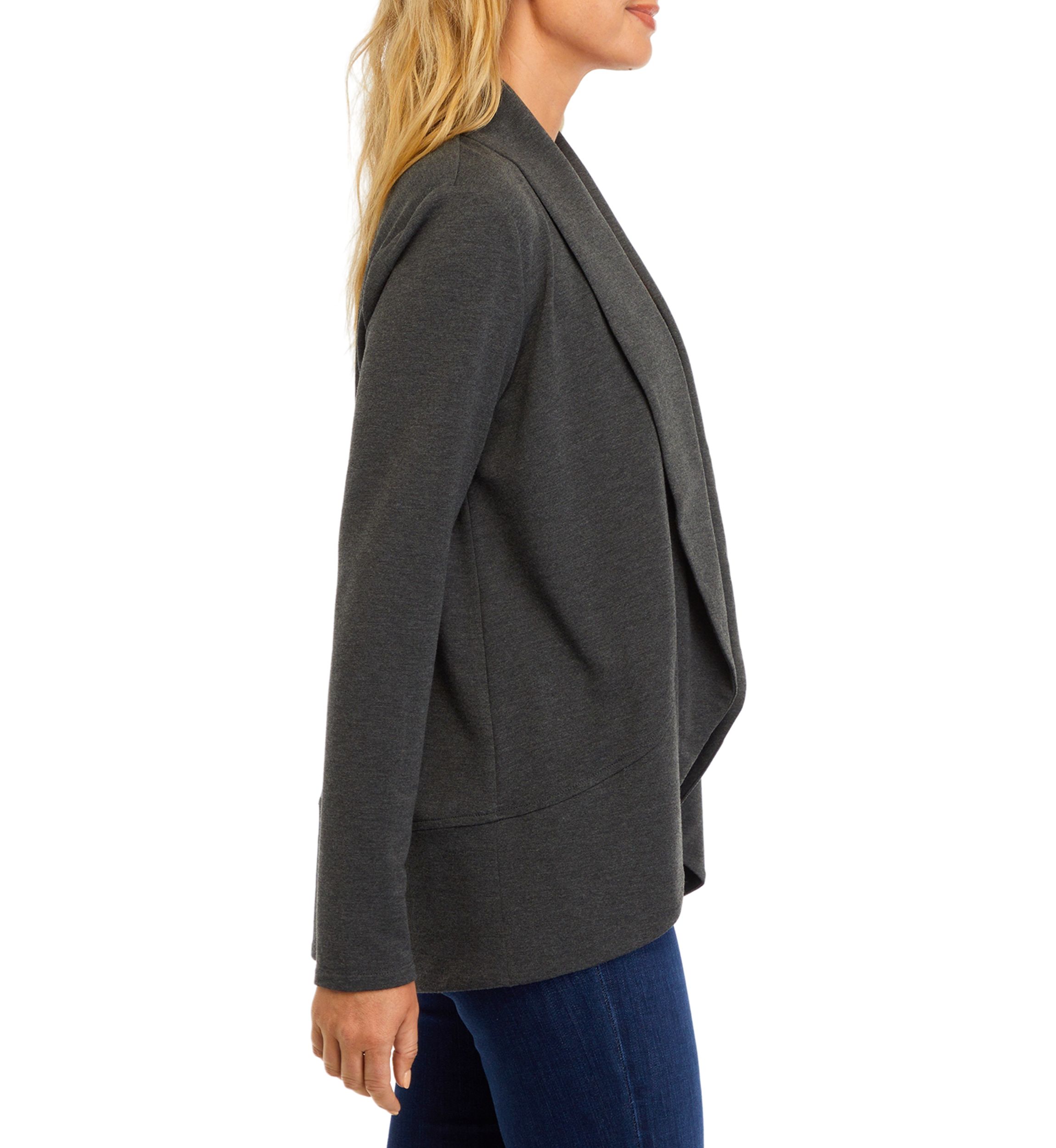 Womens Knit Heather Cardigan 