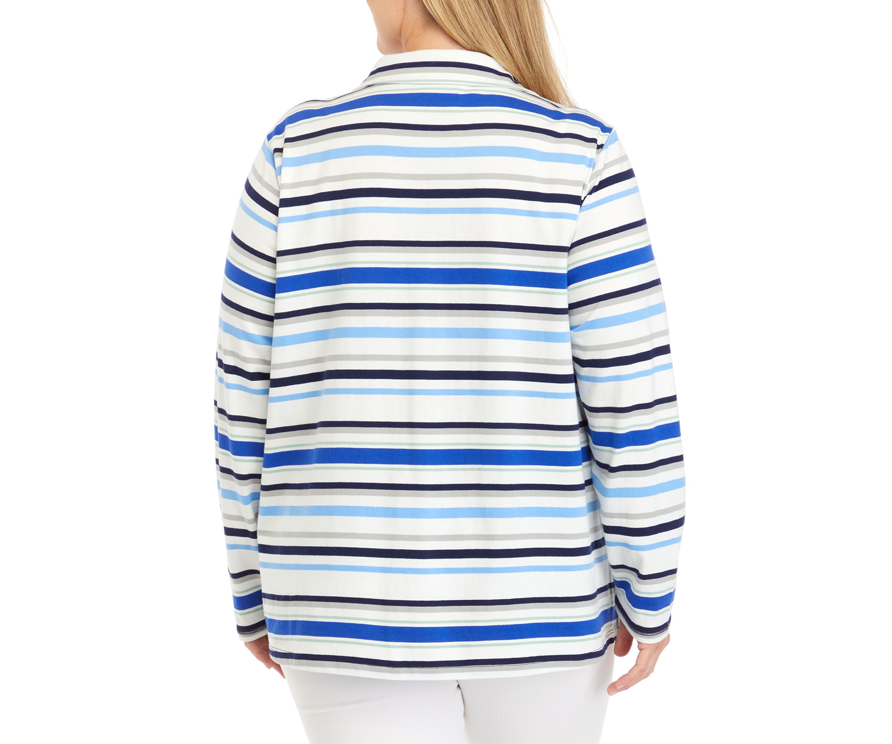 Plus Size Seam Detail Heather Pullover