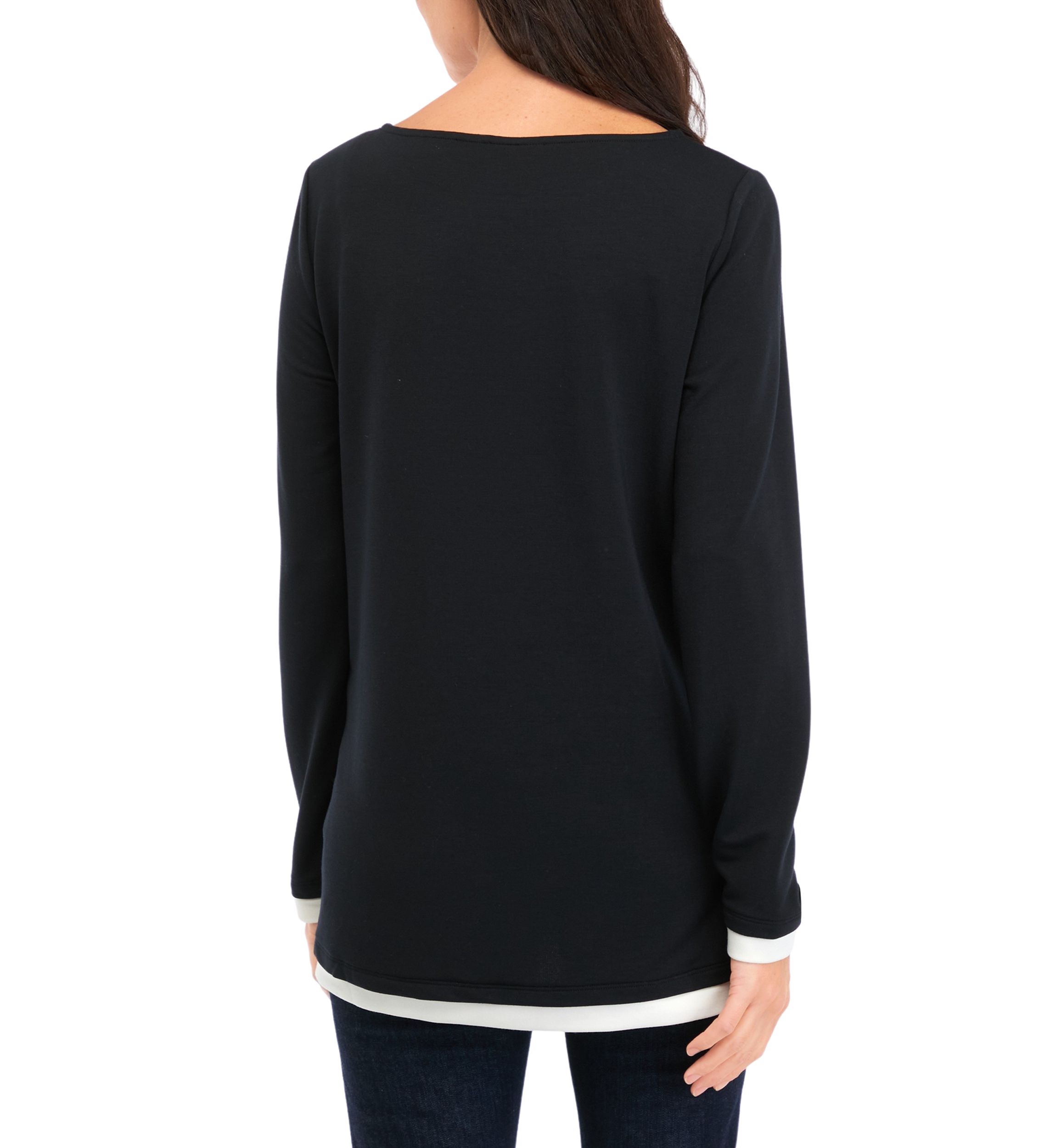 Womens Long Sleeve Knit Top