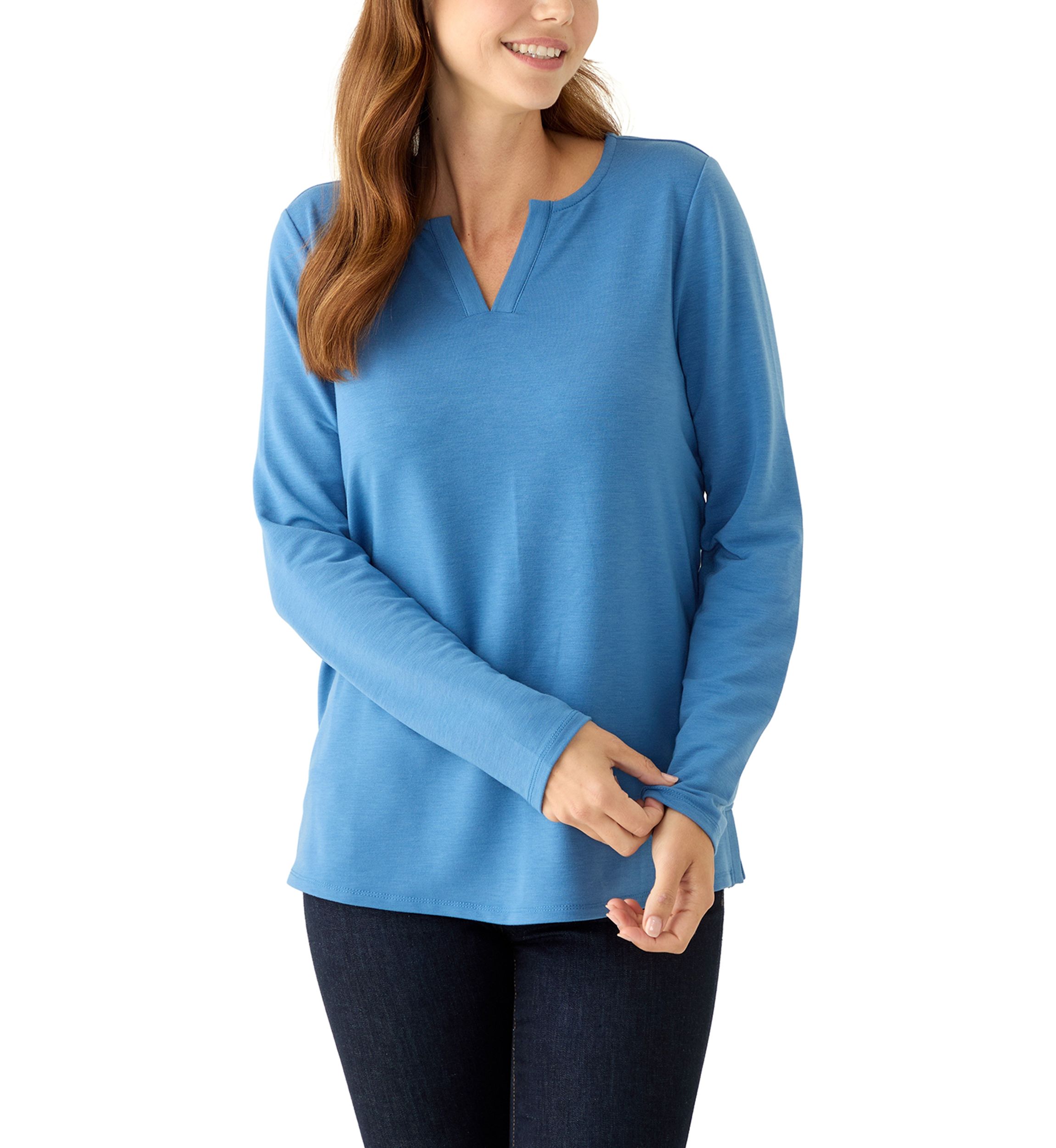 Womens Soft Set Tunic Top