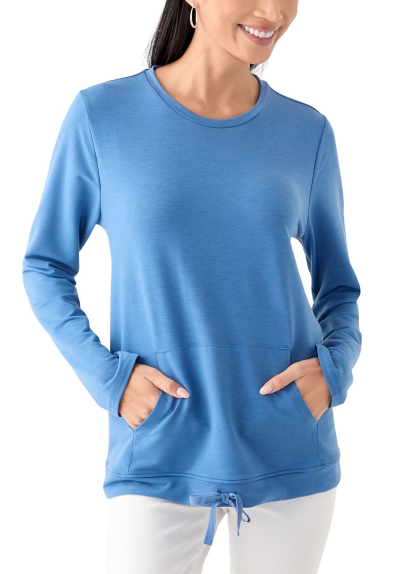 Womens Soft Set Crew Top