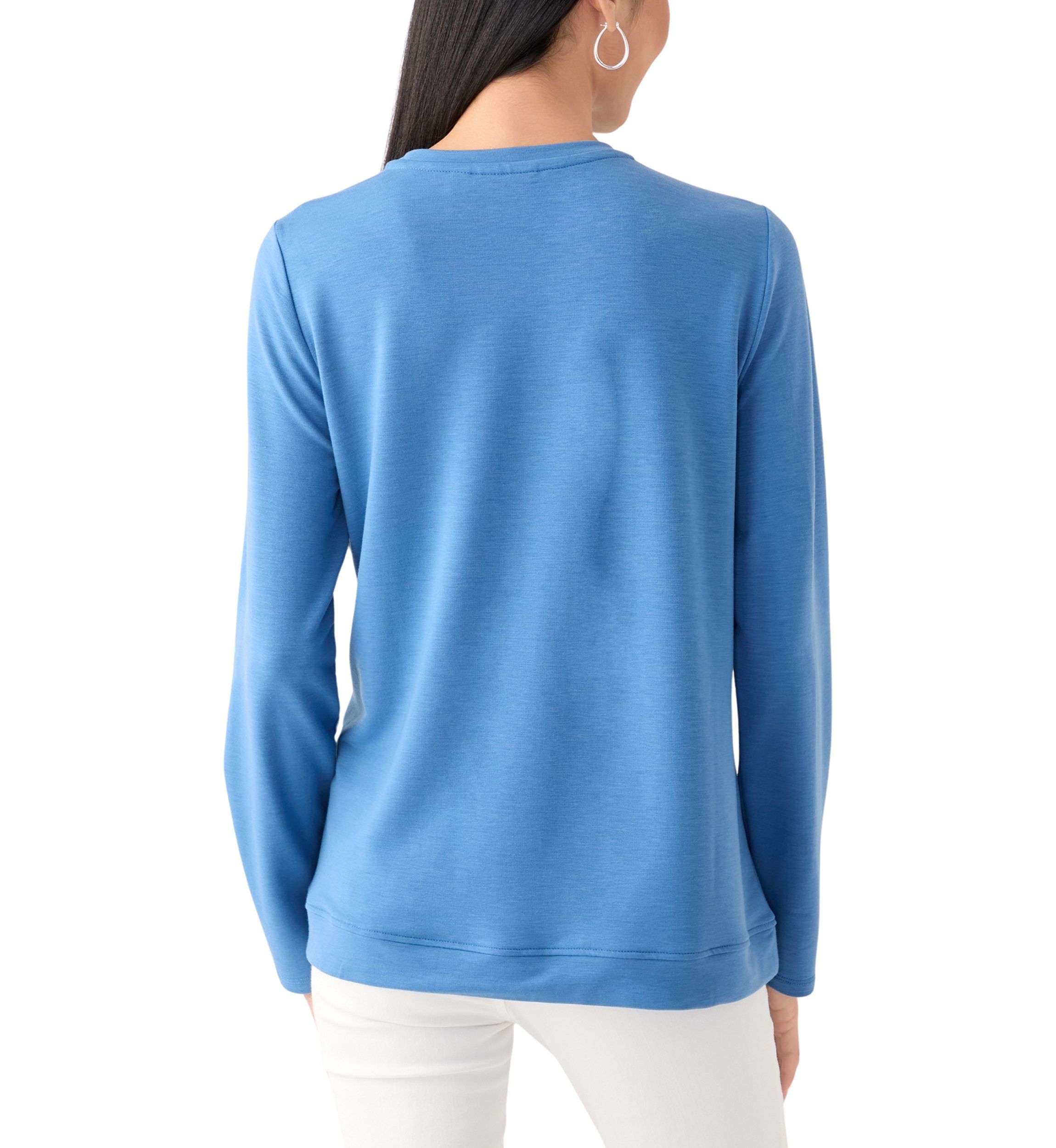 Womens Soft Set Crew Top