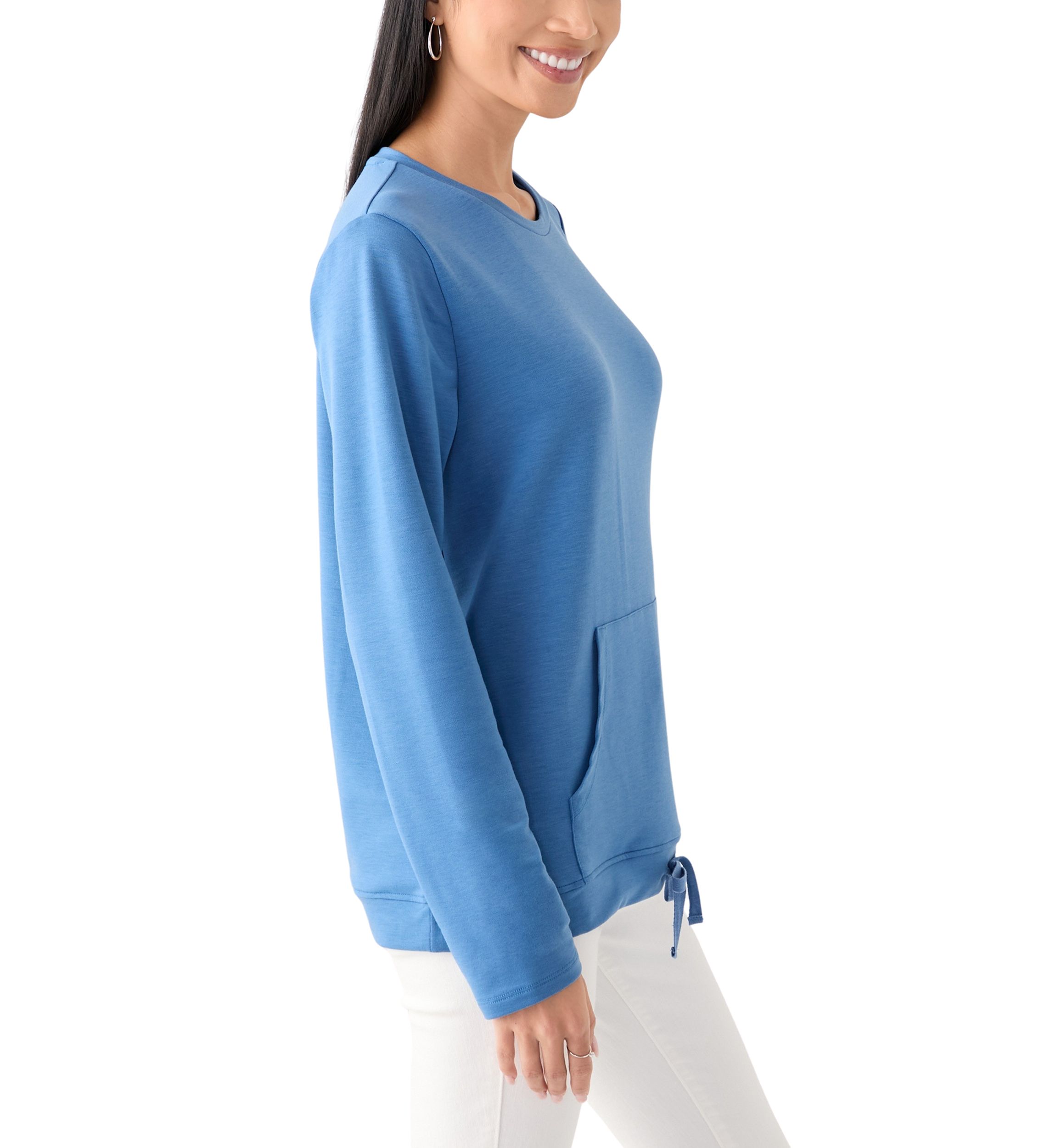 Womens Soft Set Crew Top
