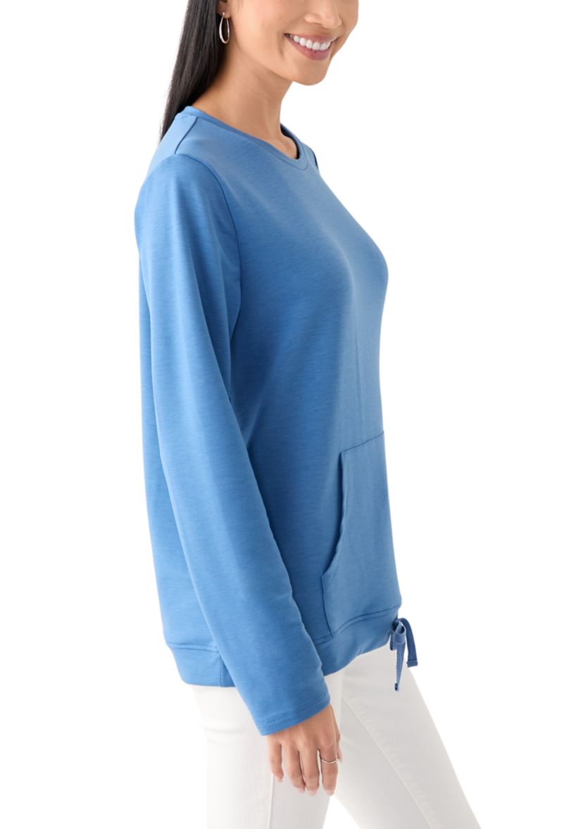 Womens Soft Set Crew Top