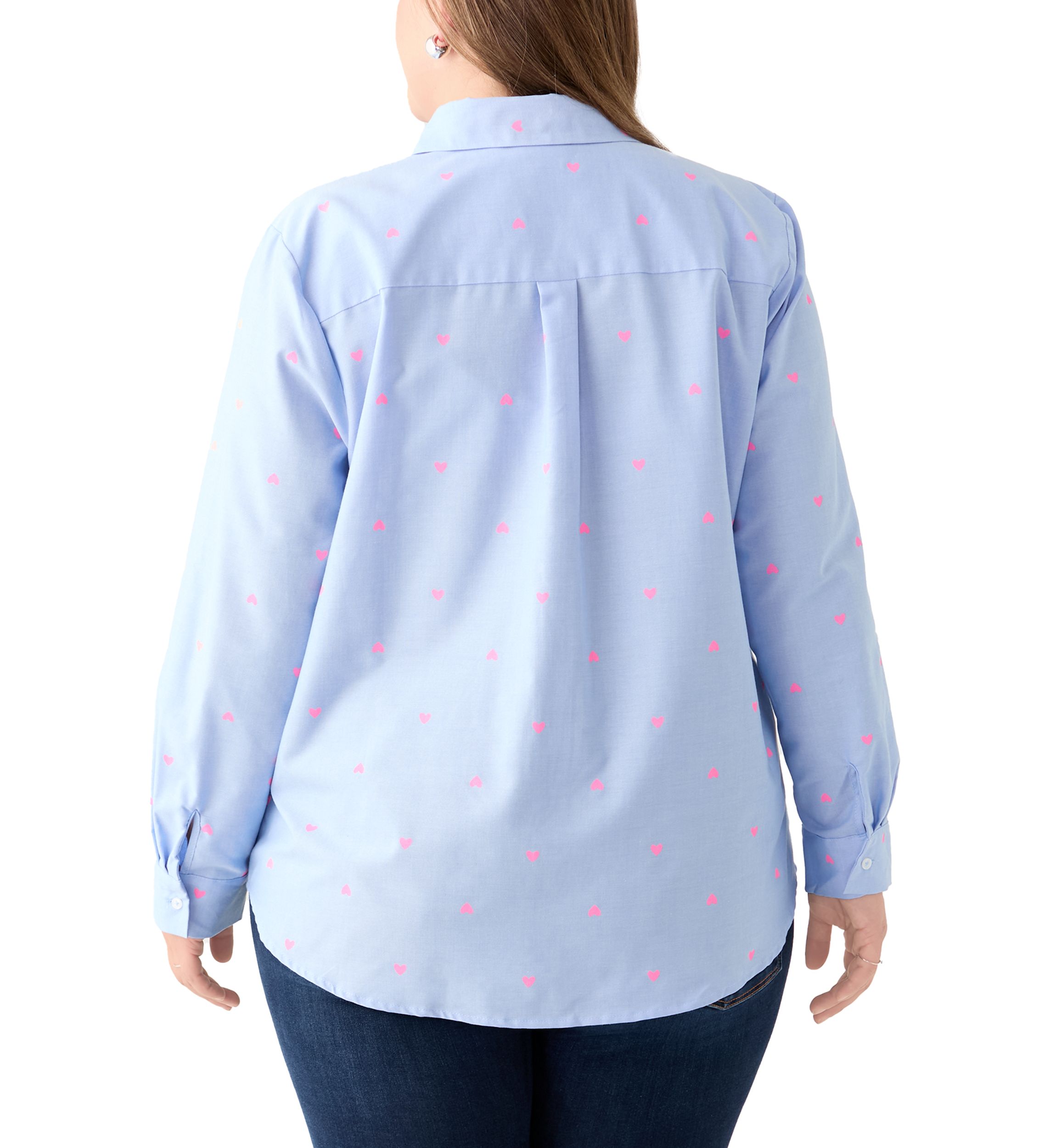 Plus Size Button Down Shirt
