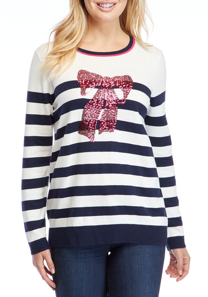 Womens Intarsia Sweater