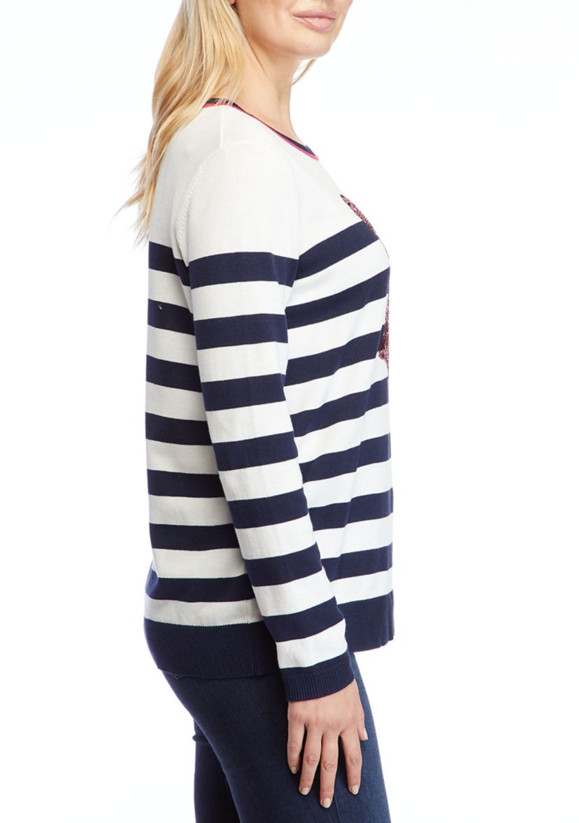 Womens Intarsia Sweater
