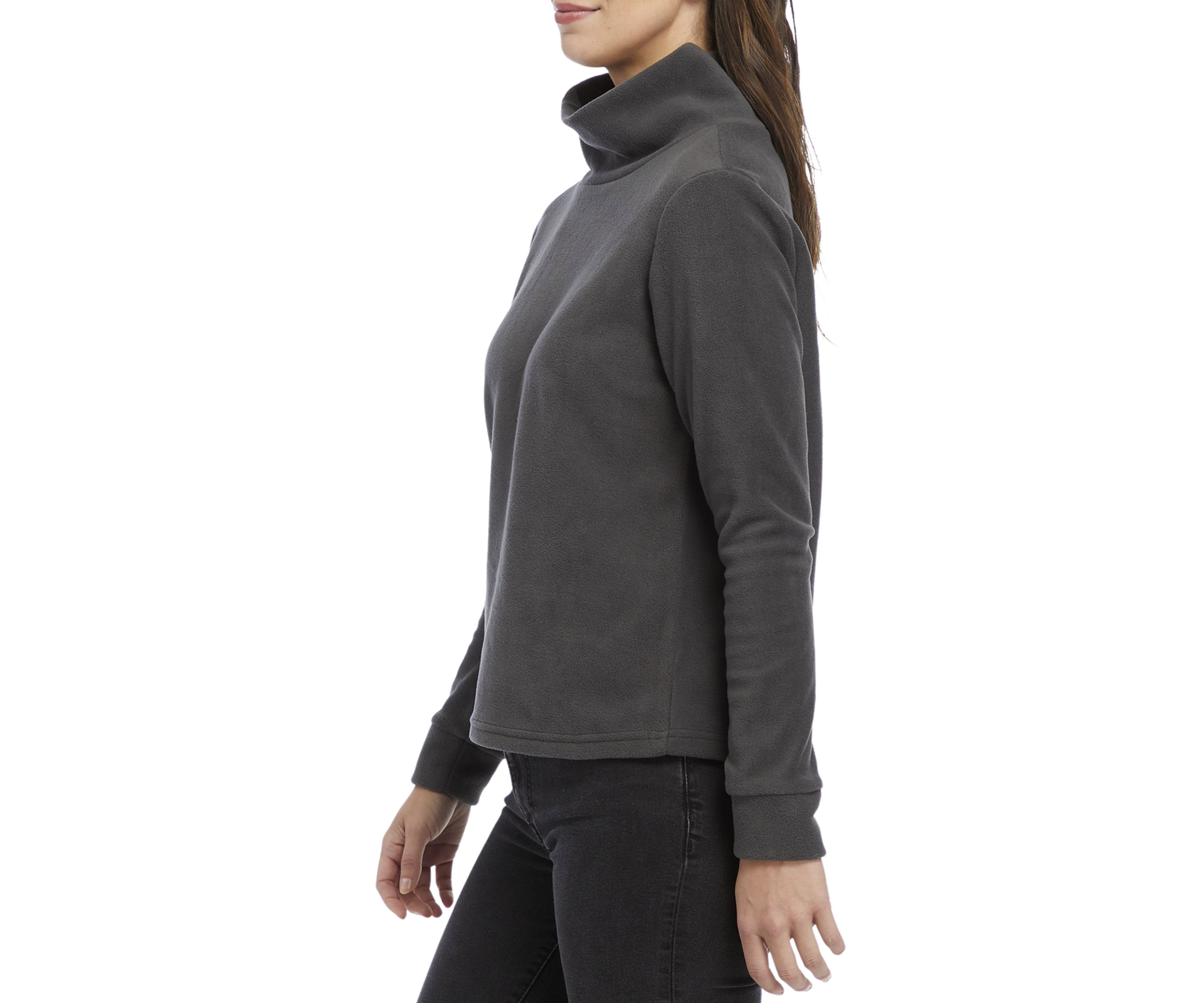 Polar Fleece Turtleneck Sweater 