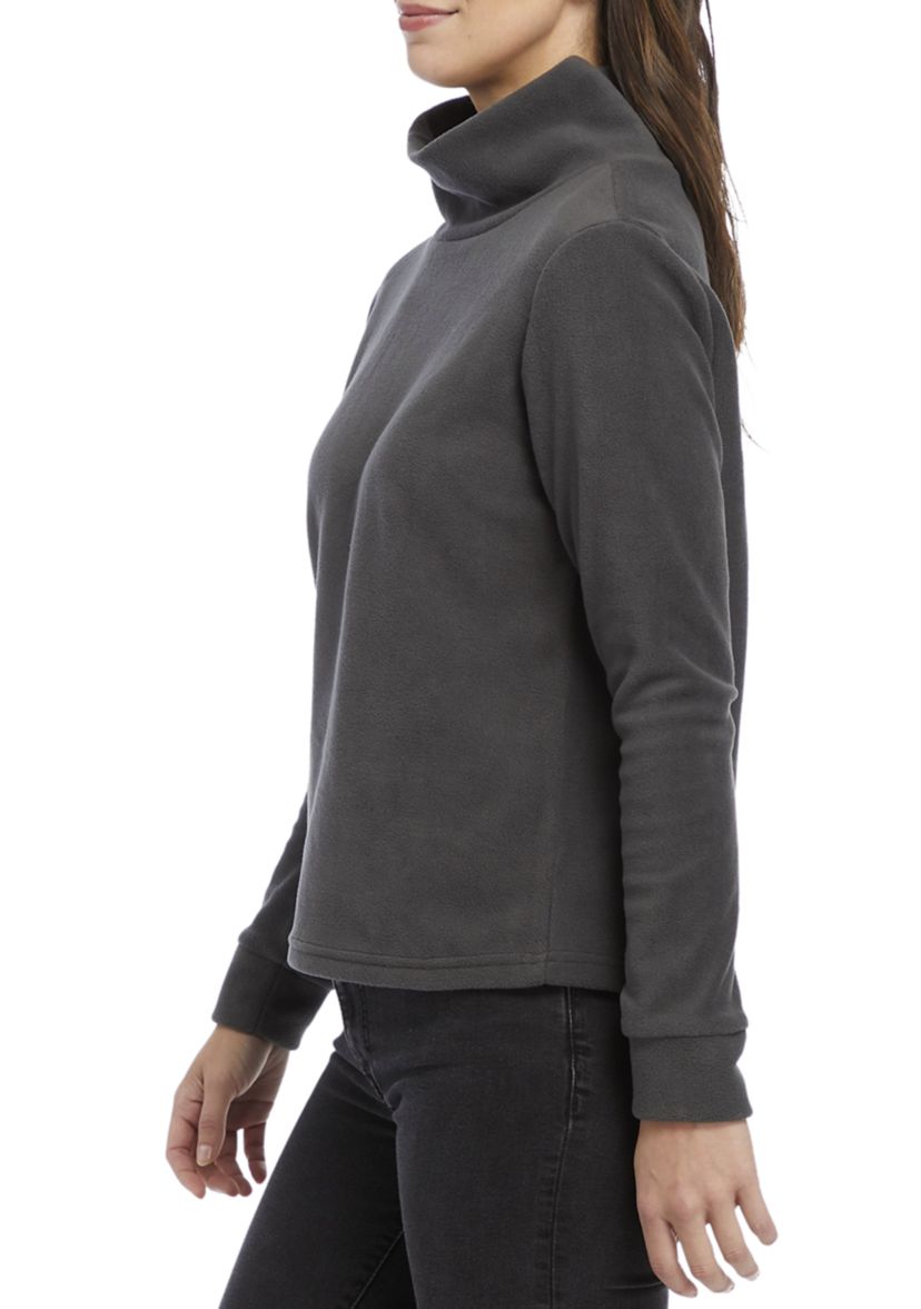 Polar Fleece Turtleneck Sweater 