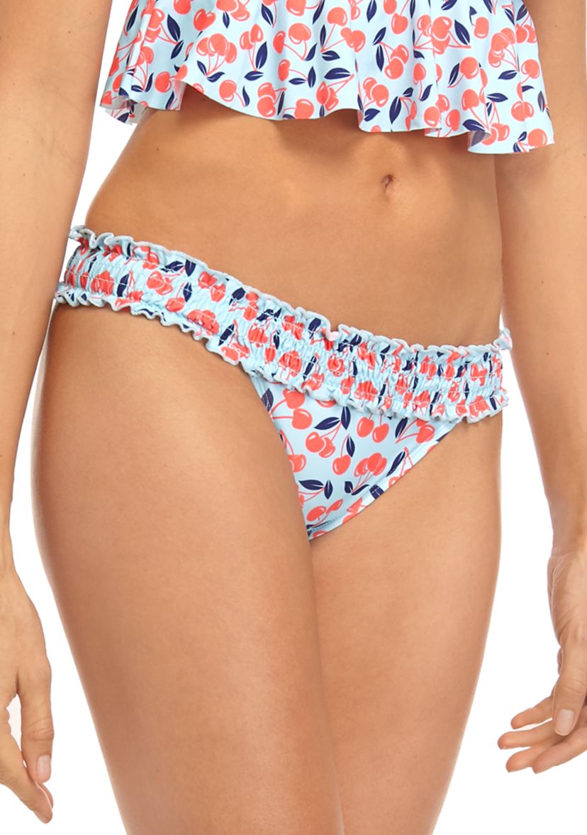 Cherry Hipster Swim Bottoms