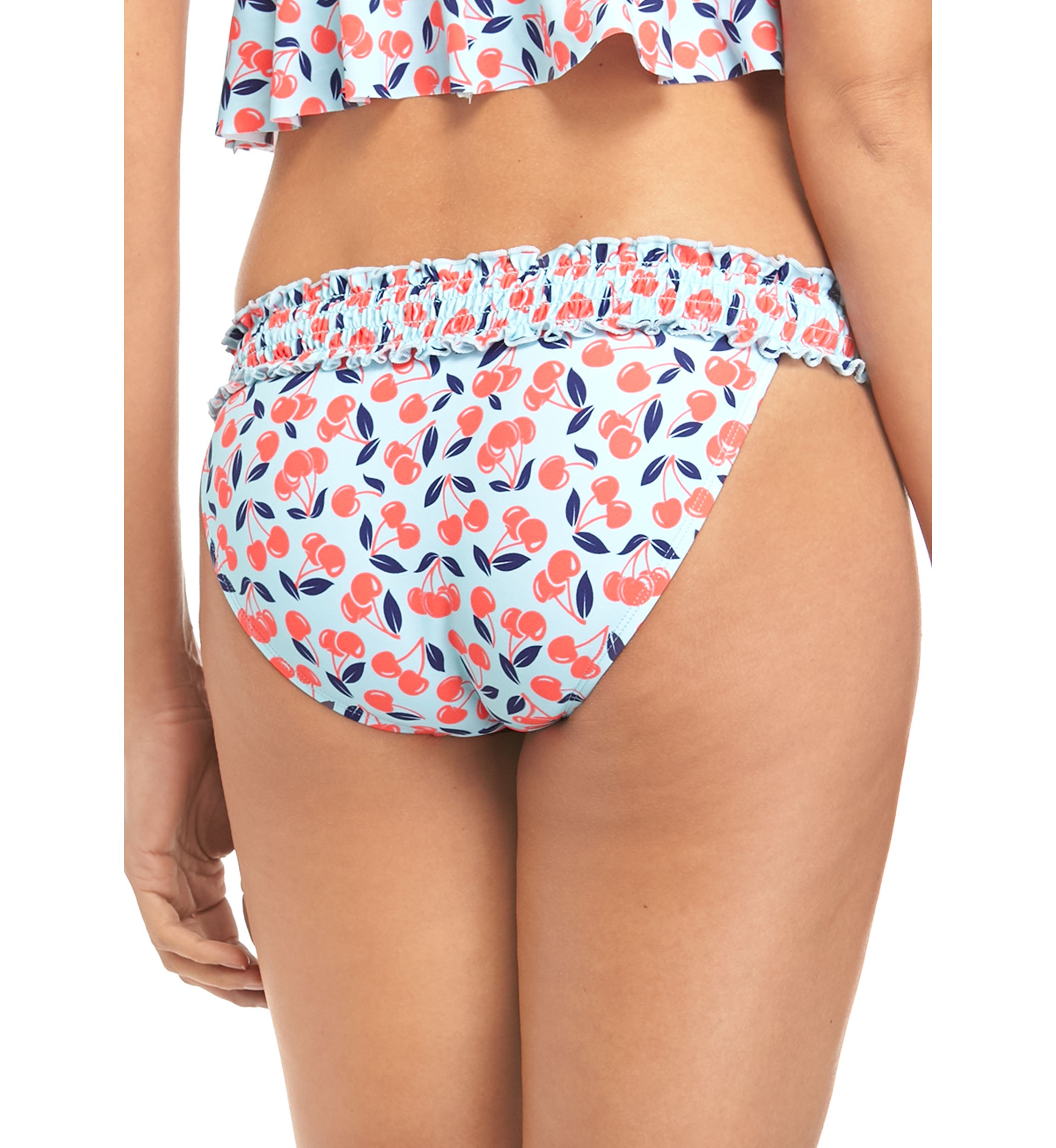 Cherry Hipster Swim Bottoms