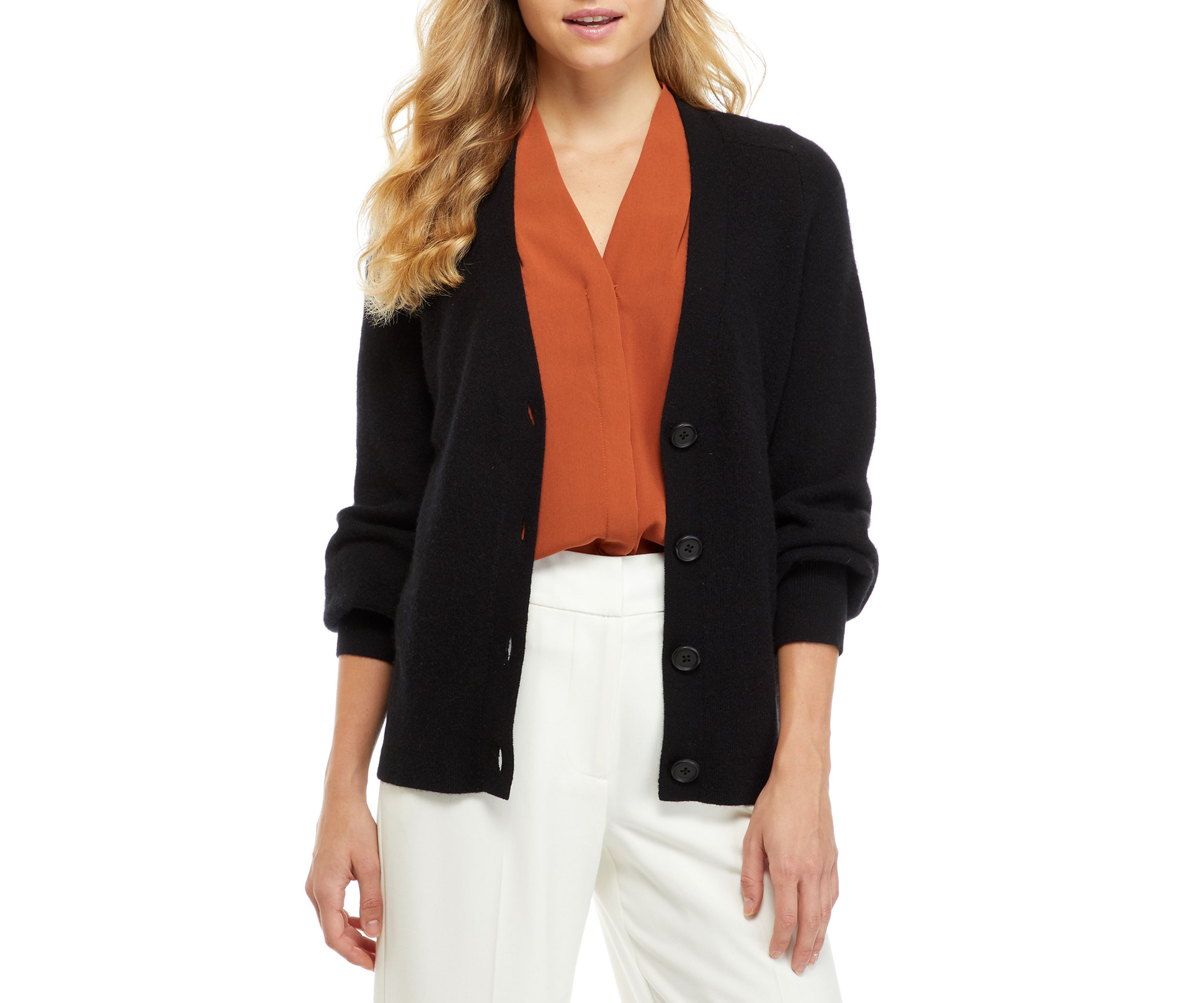 Womens Cashmere Cardigan 