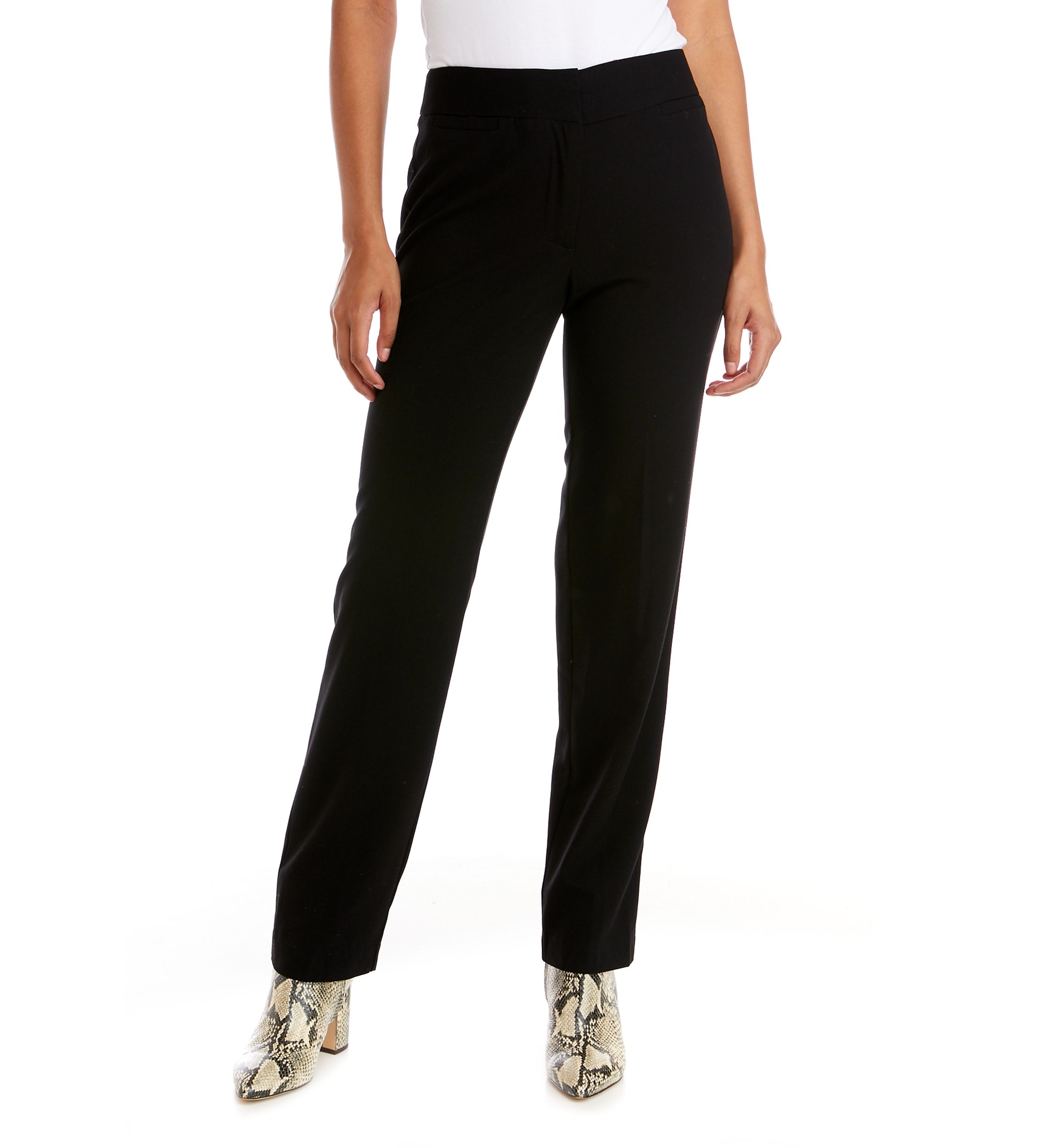 Womens Straight Leg Trousers