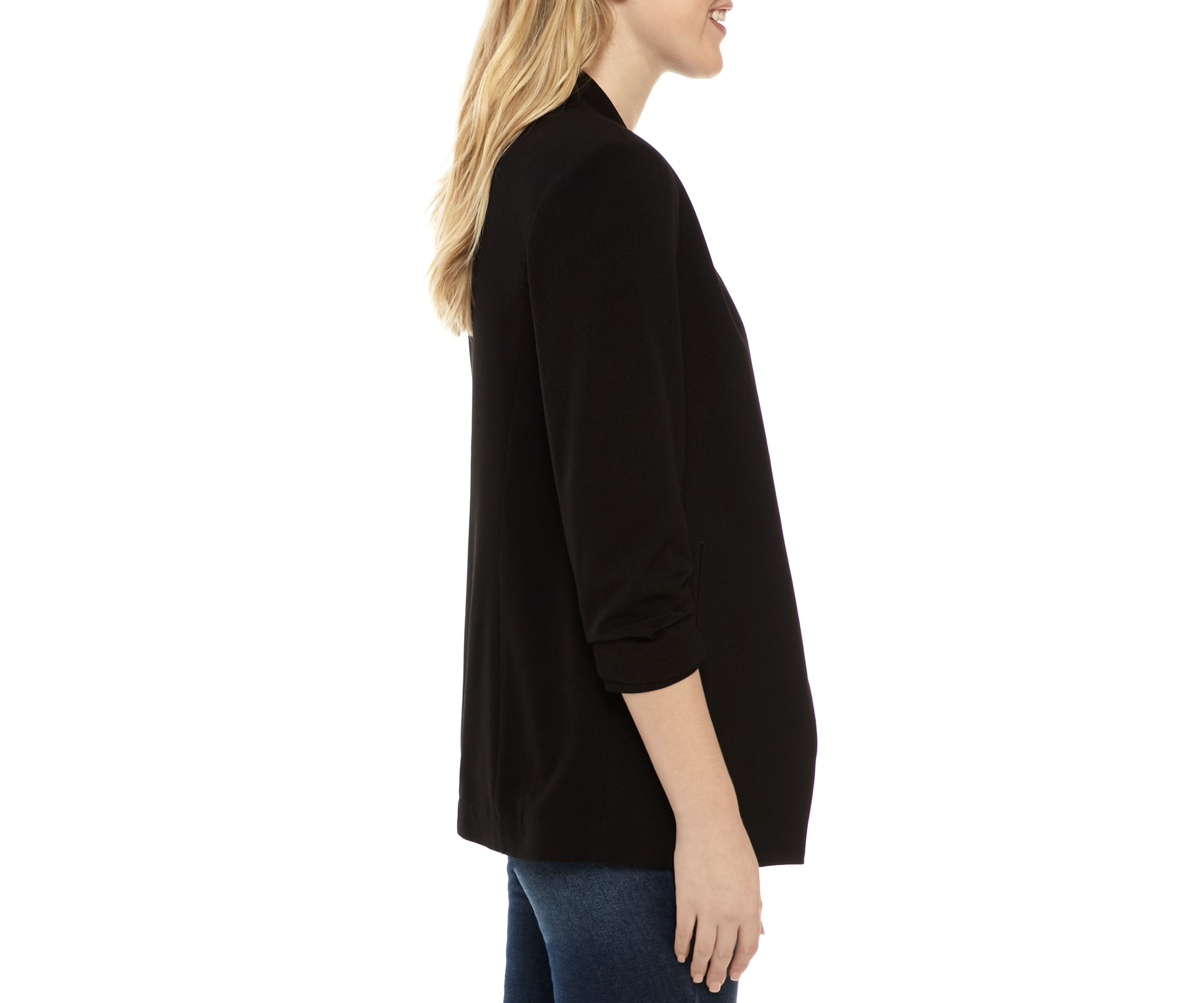 Womens Open Front Blazer