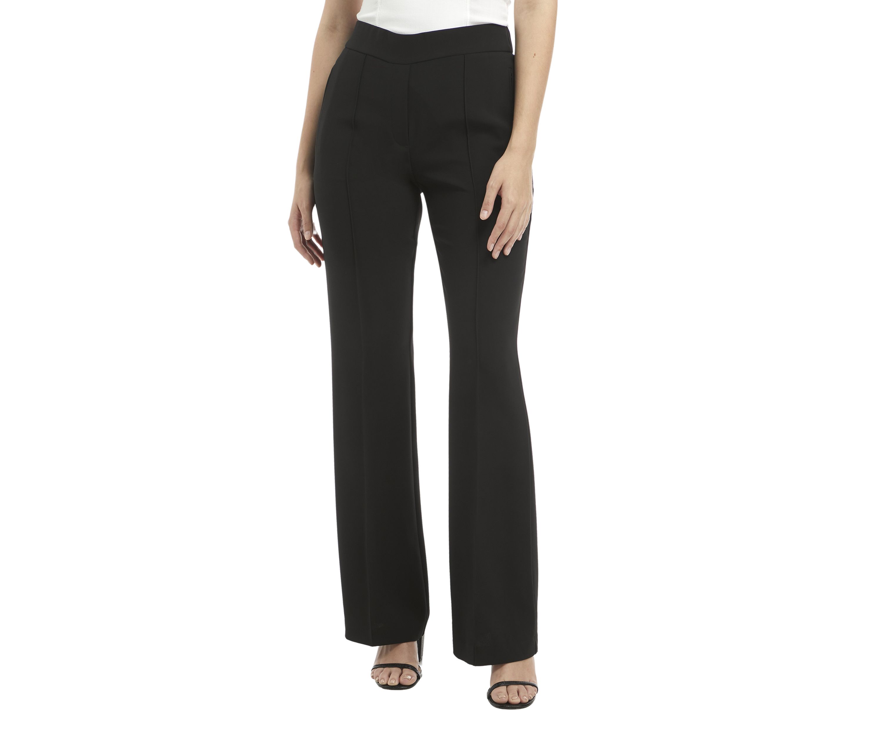 Pull-On Flare Pants 