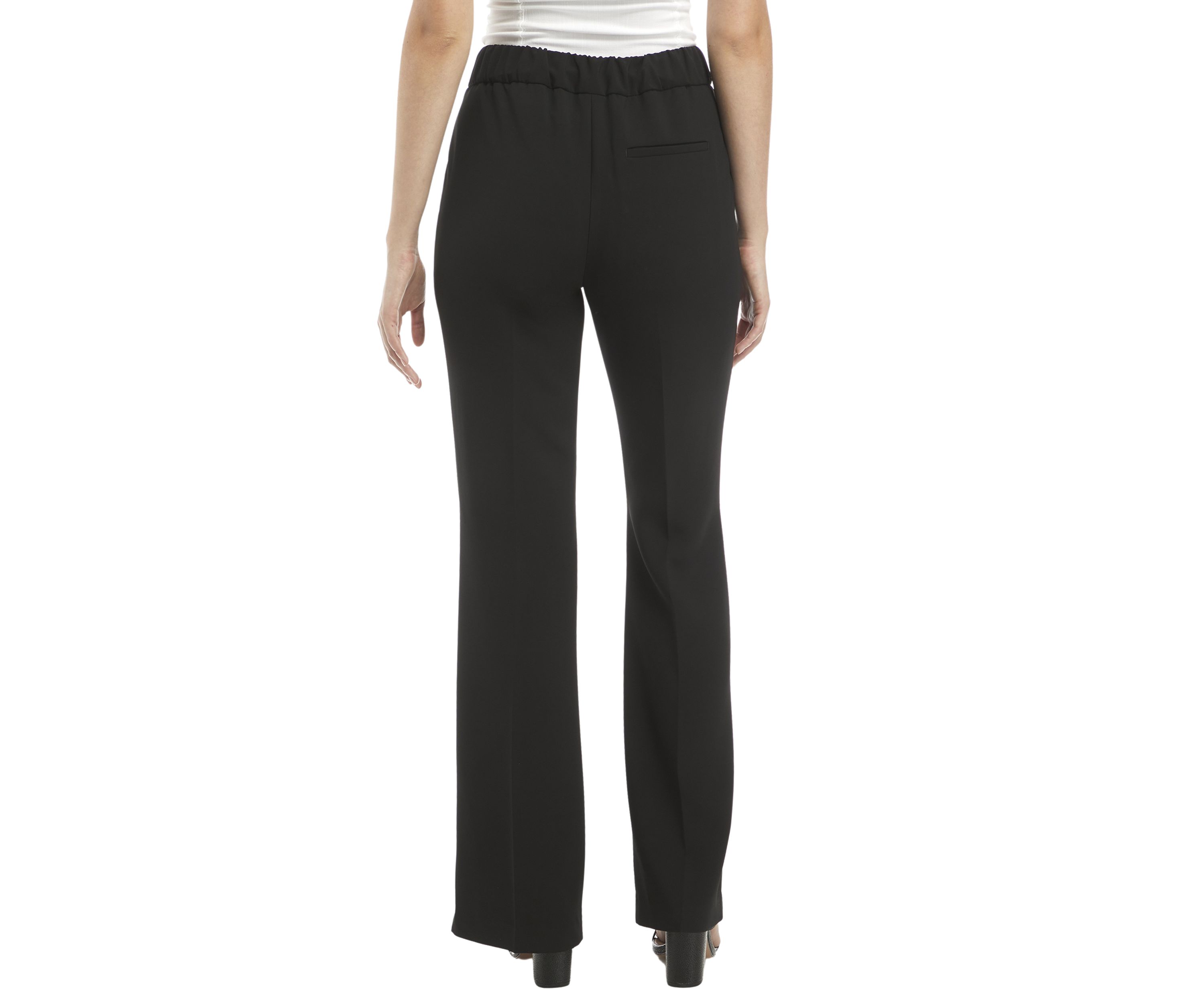 Pull-On Flare Pants 