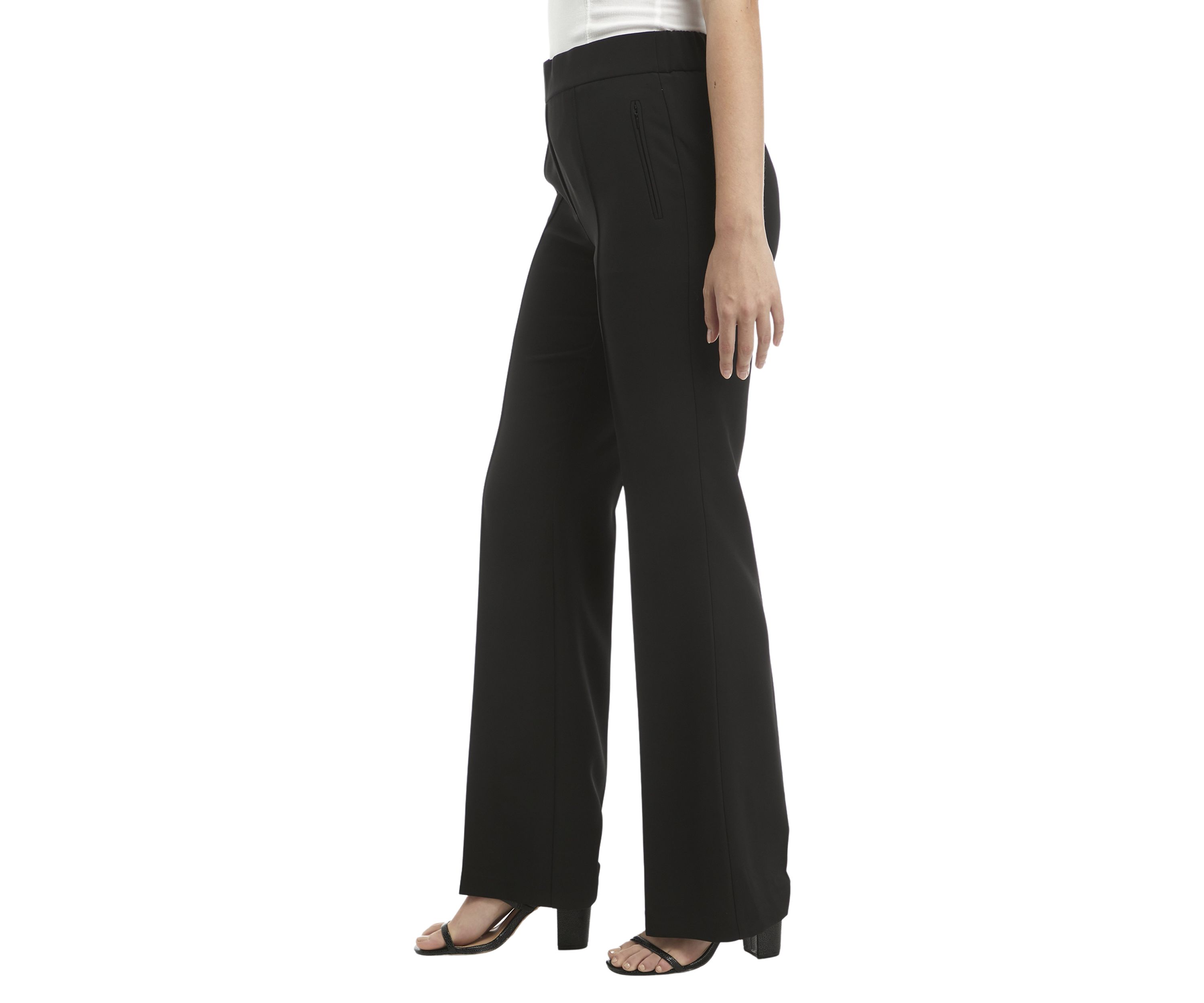 Pull-On Flare Pants 