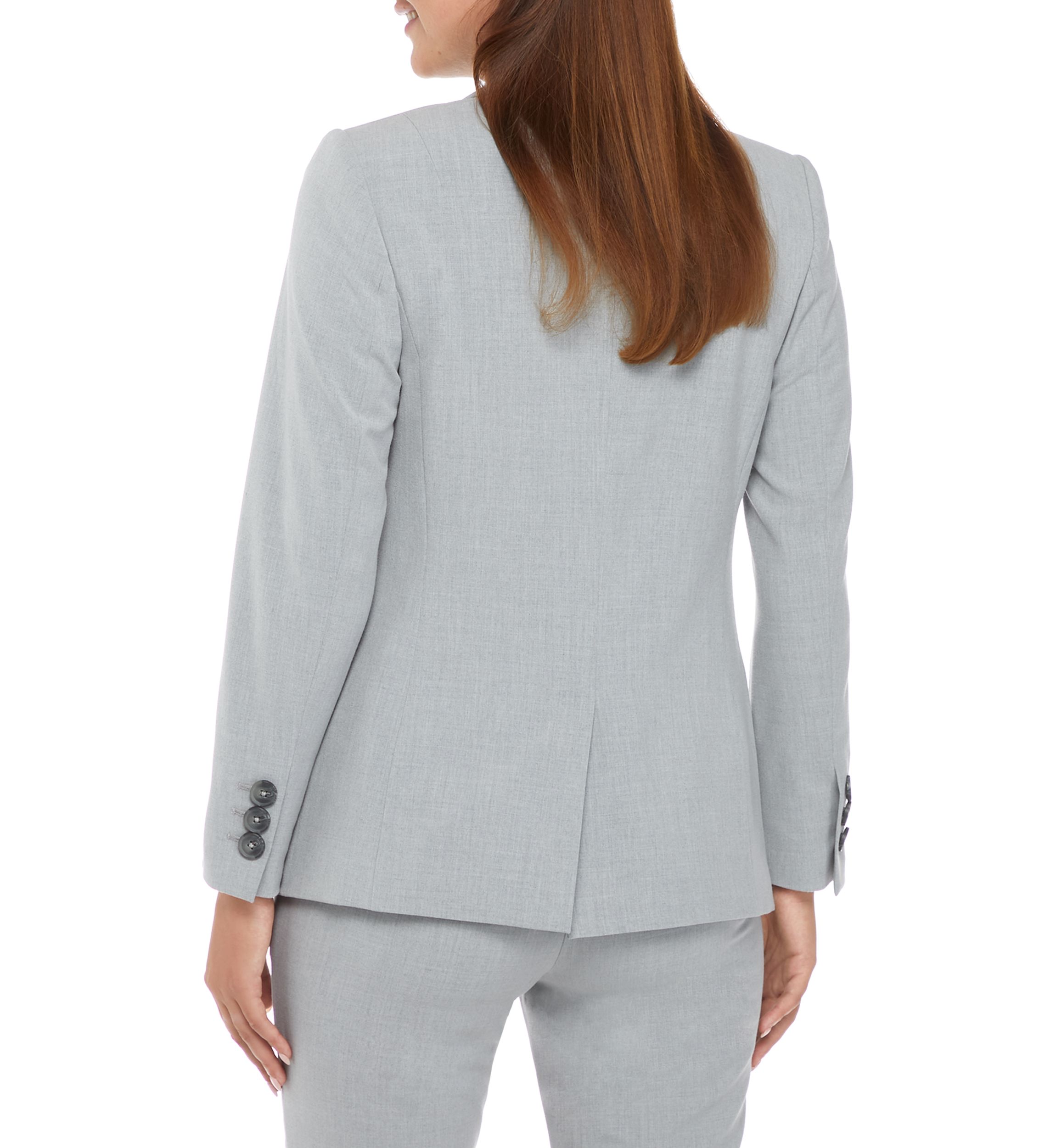 Blazer Femme The Limited Gris - Taille 4, Doublé, Mélange Rayon - Neuf Avec étiquettes