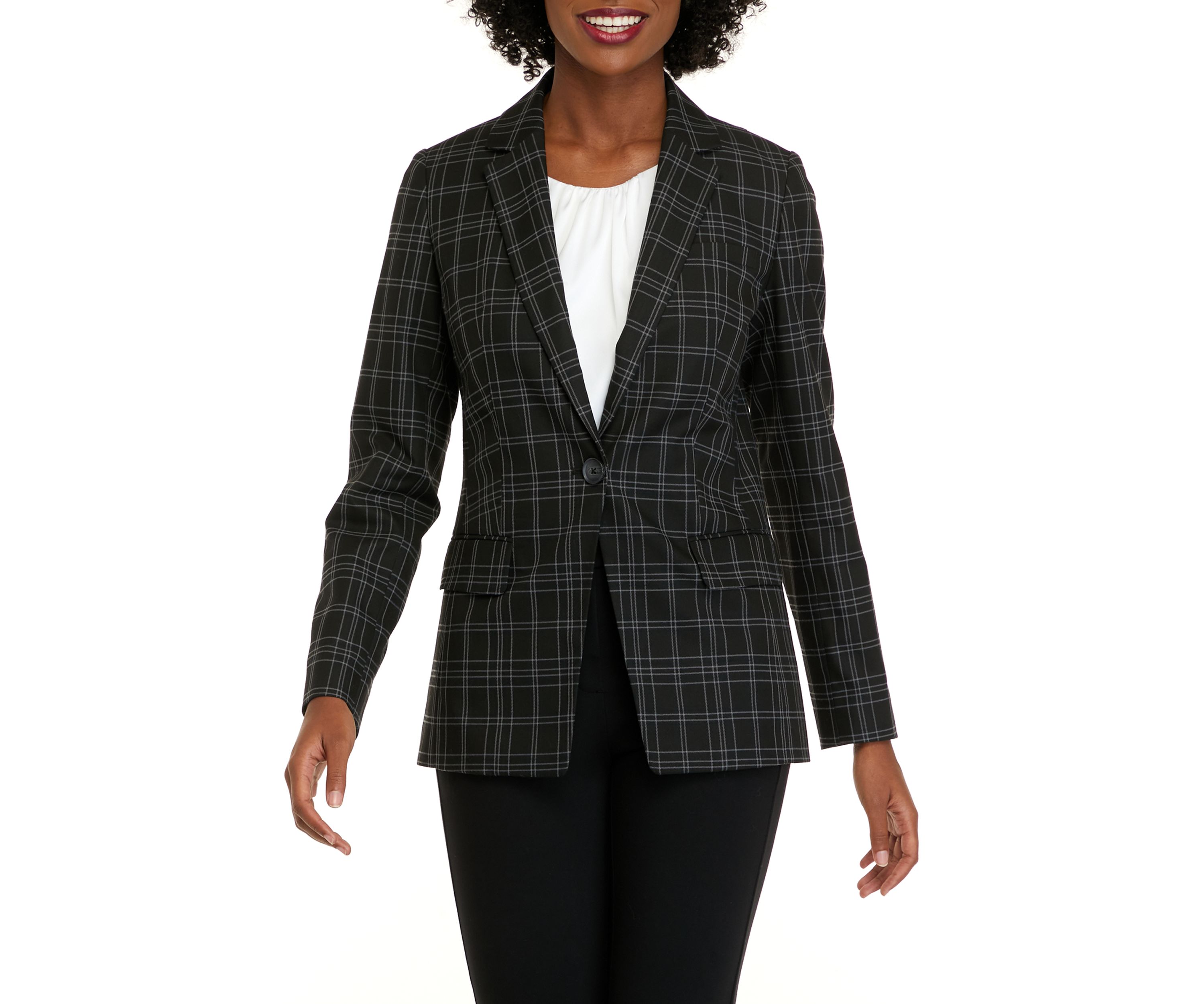 Womens Longline Blazer 