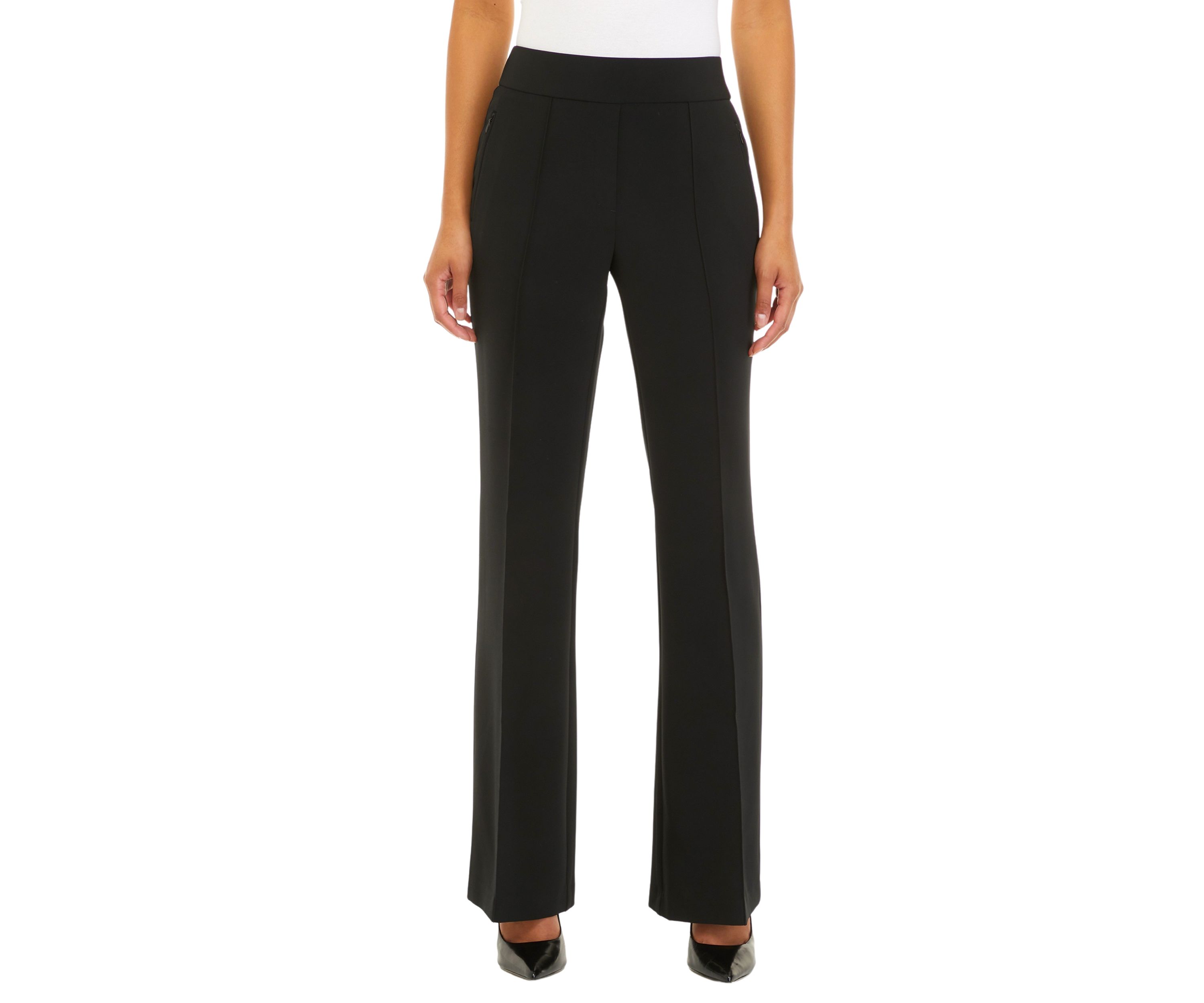 Womens Pull On Flare Pants