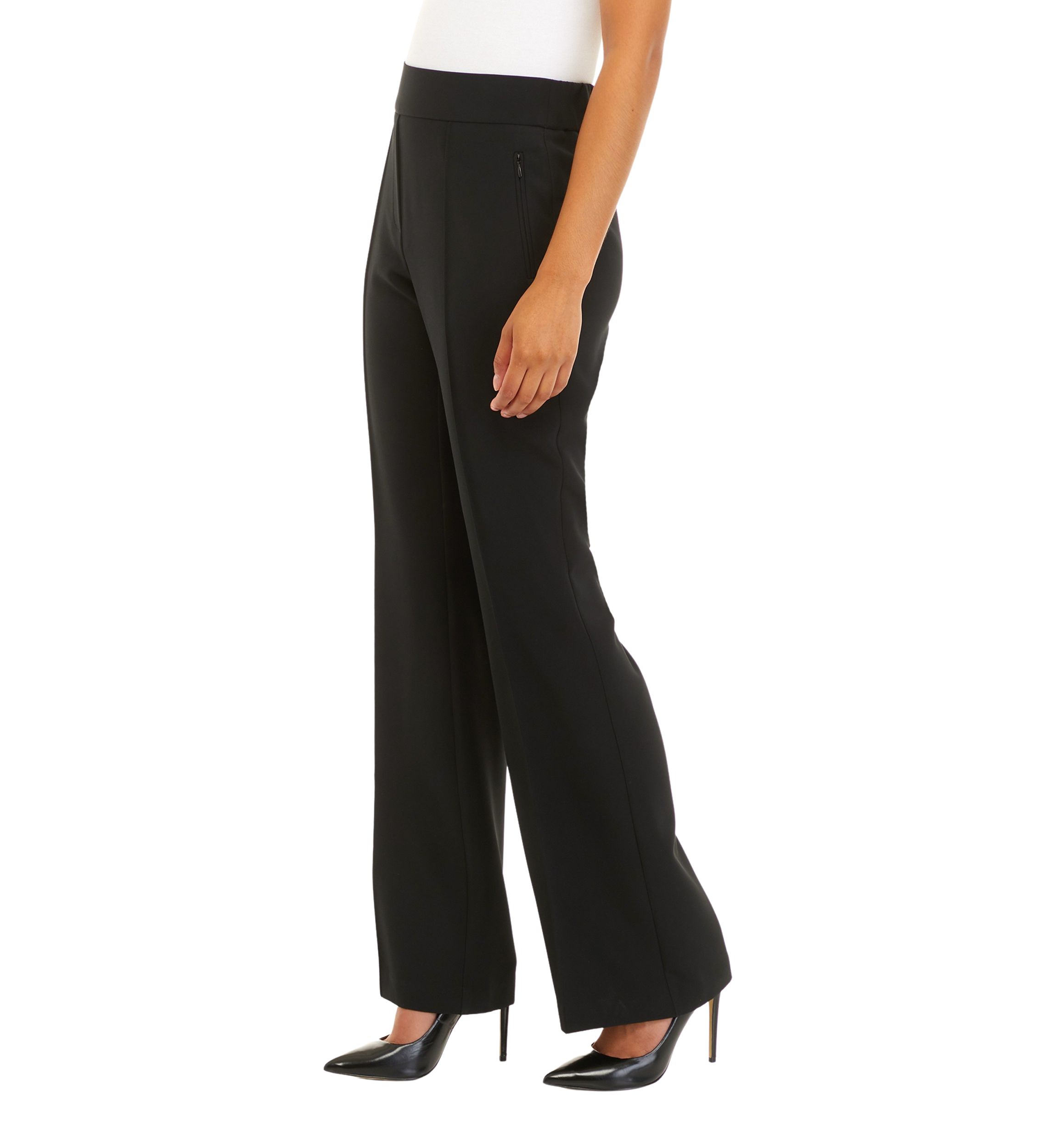 Womens Pull On Flare Pants