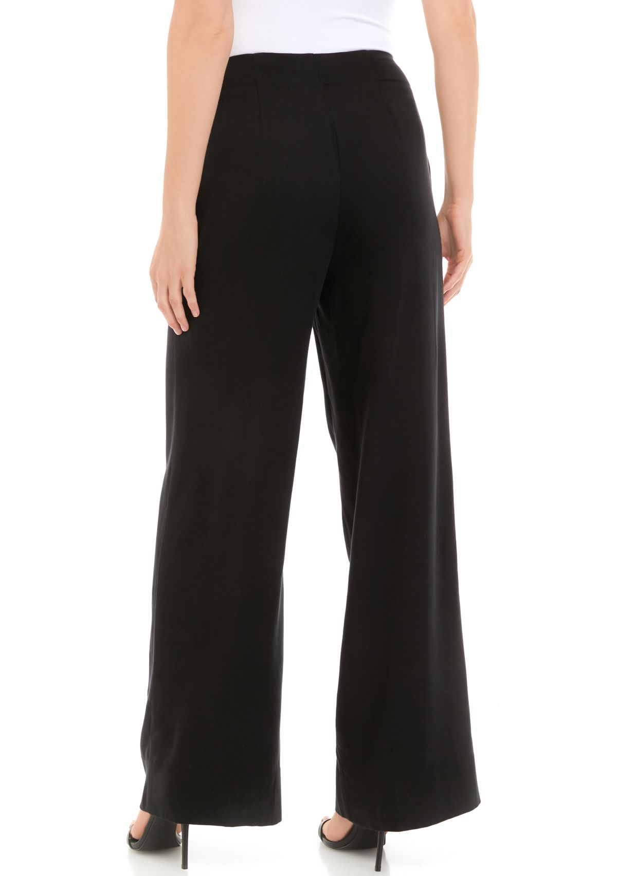 Womens Unlined Pleated Pants
