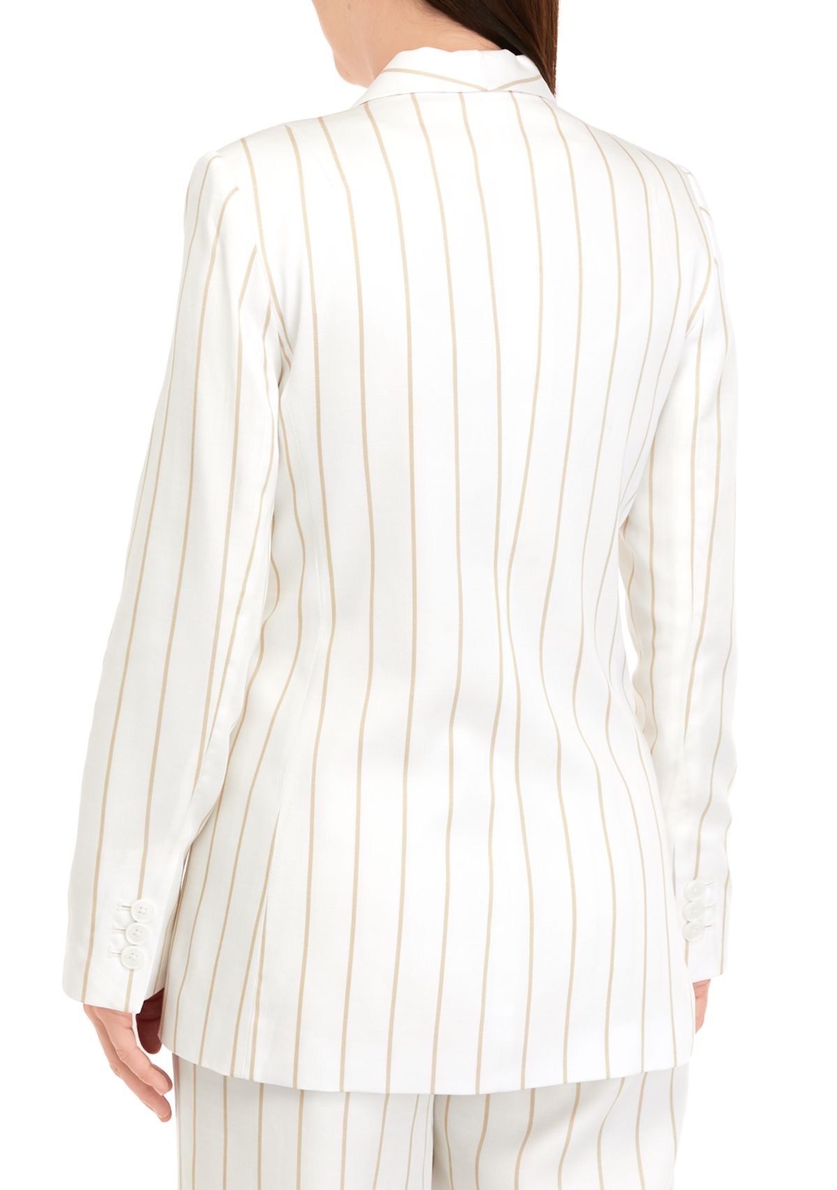 Womens Double Breasted Printed Blazer