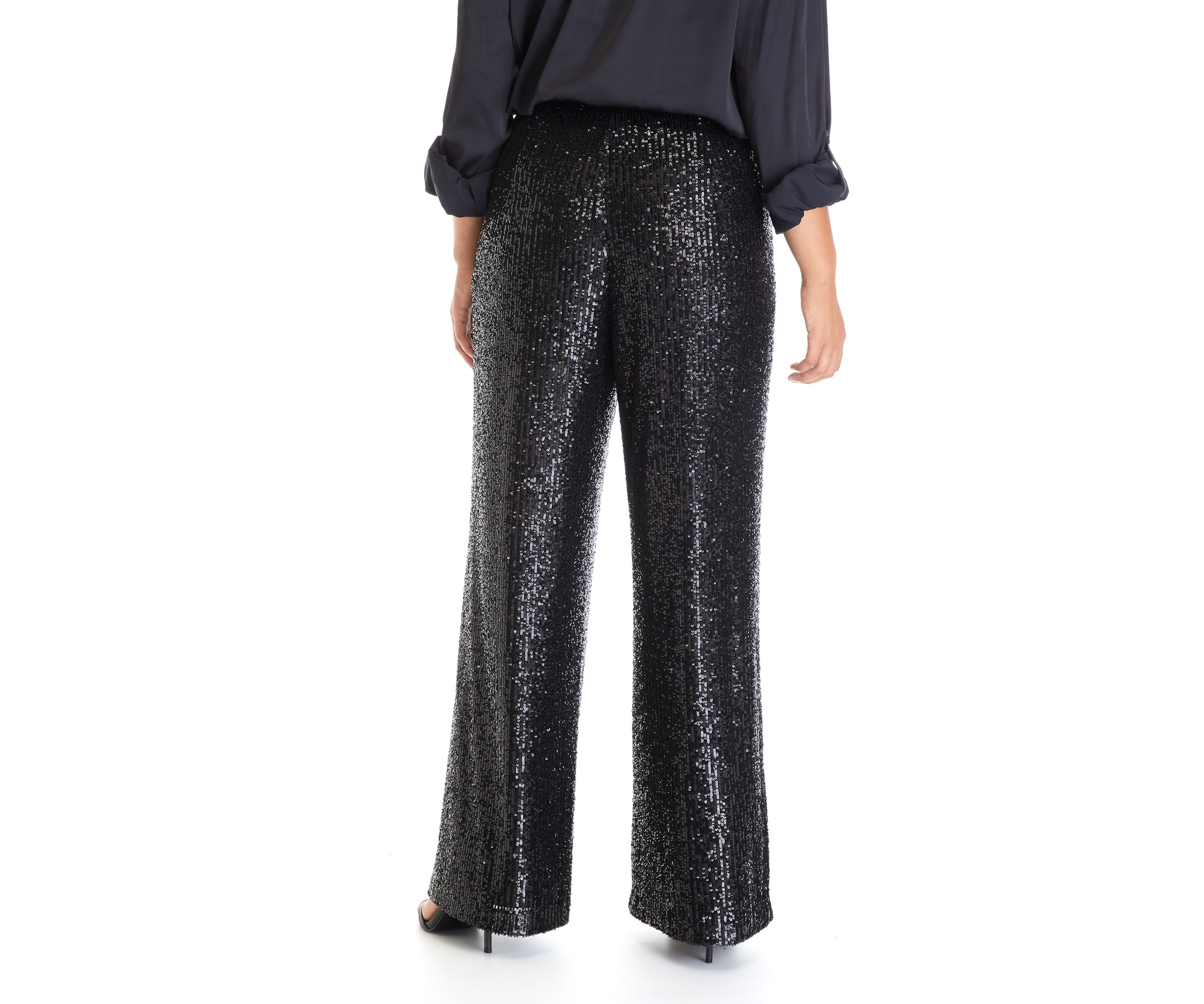 Plus Size Sequin Pants 