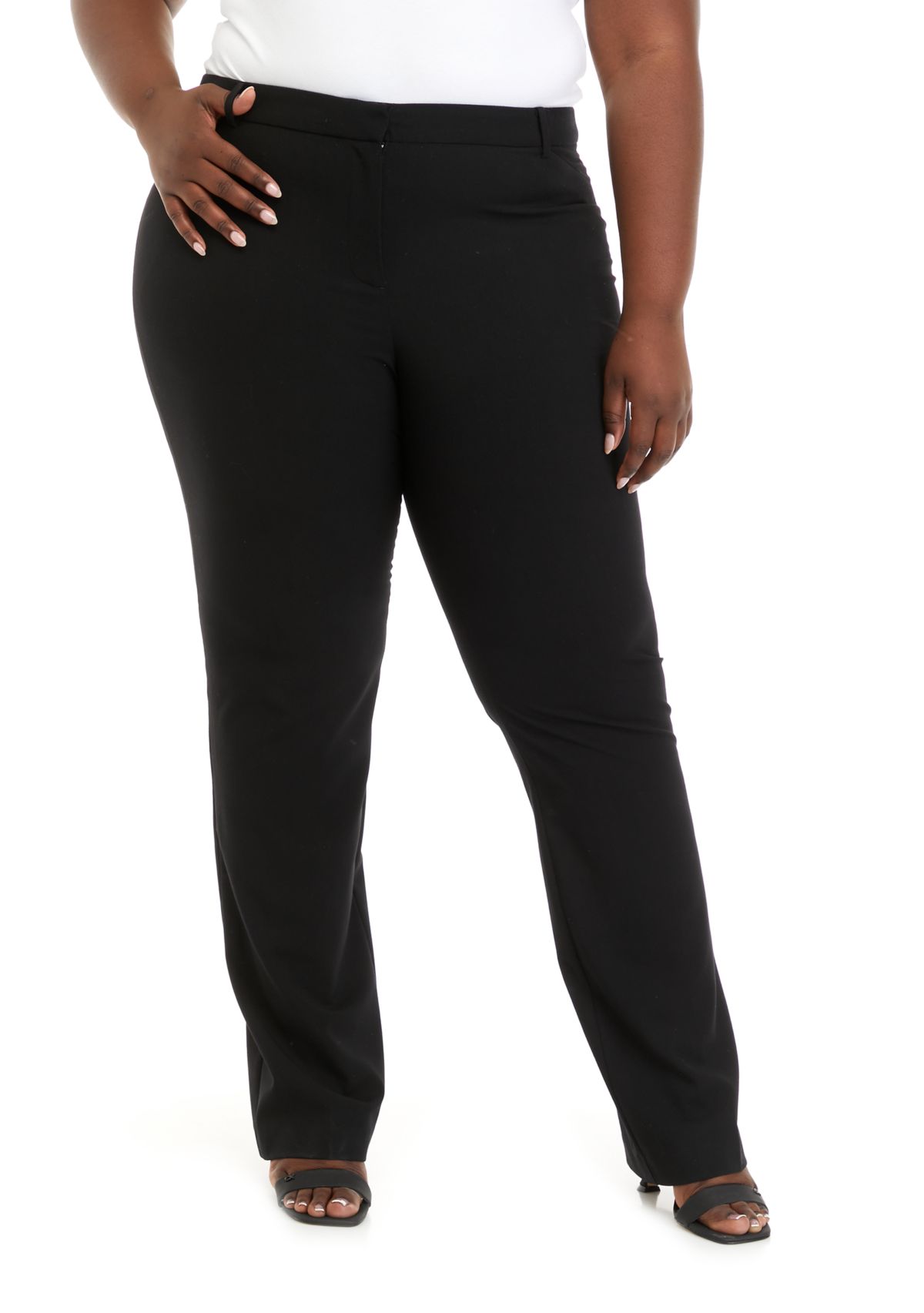 Plus Size Lean Bootcut Pants