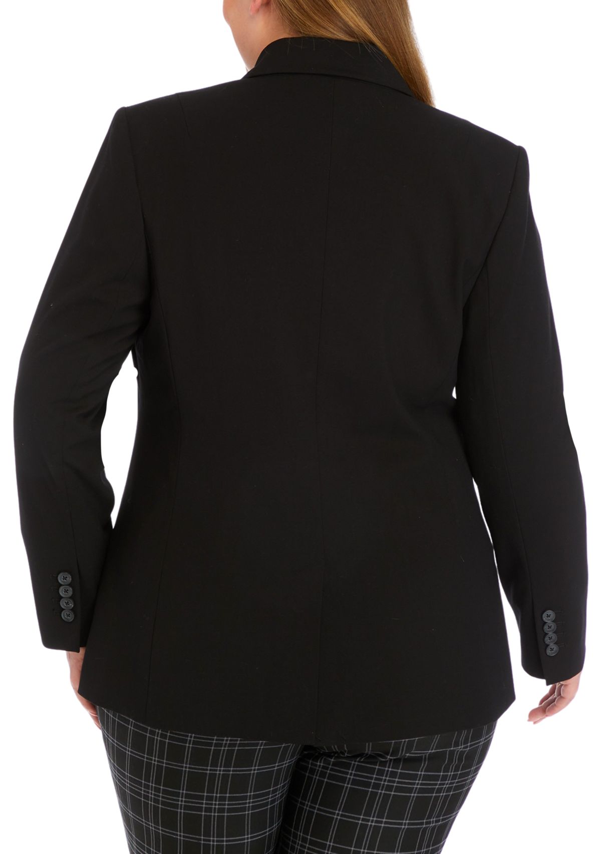 Plus Size Longline Blazer