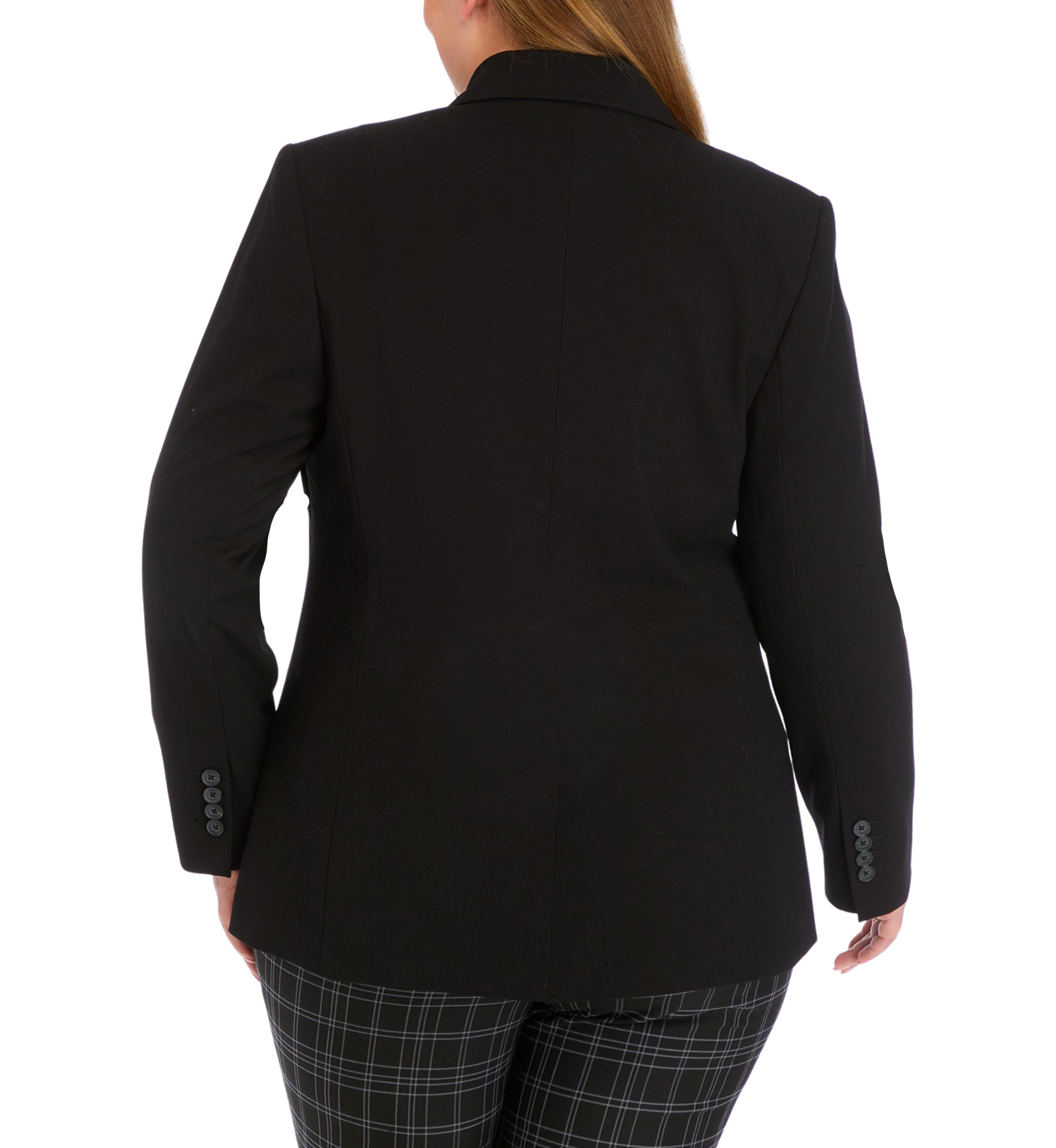 Plus Size Longline Blazer