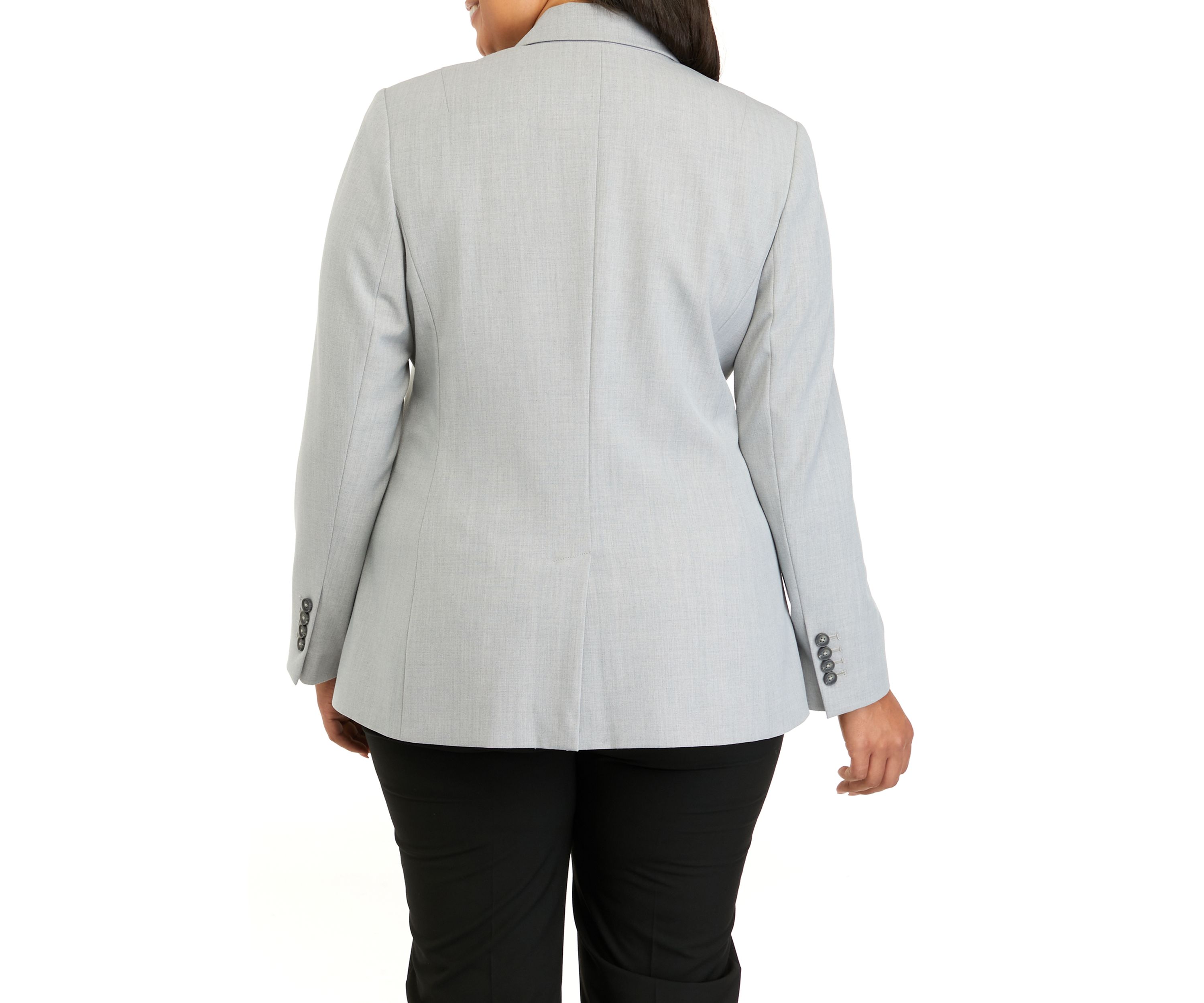 Plus Size Longline Blazer
