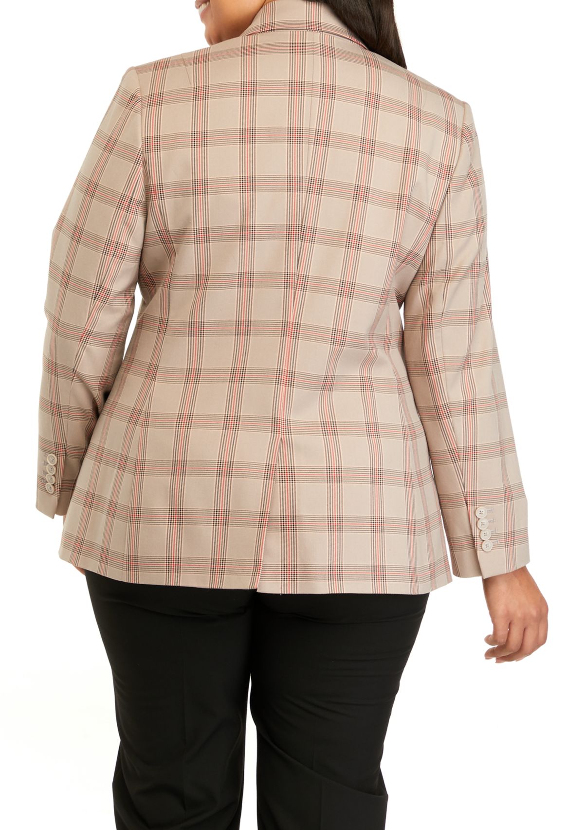 Plus Size Longline Blazer