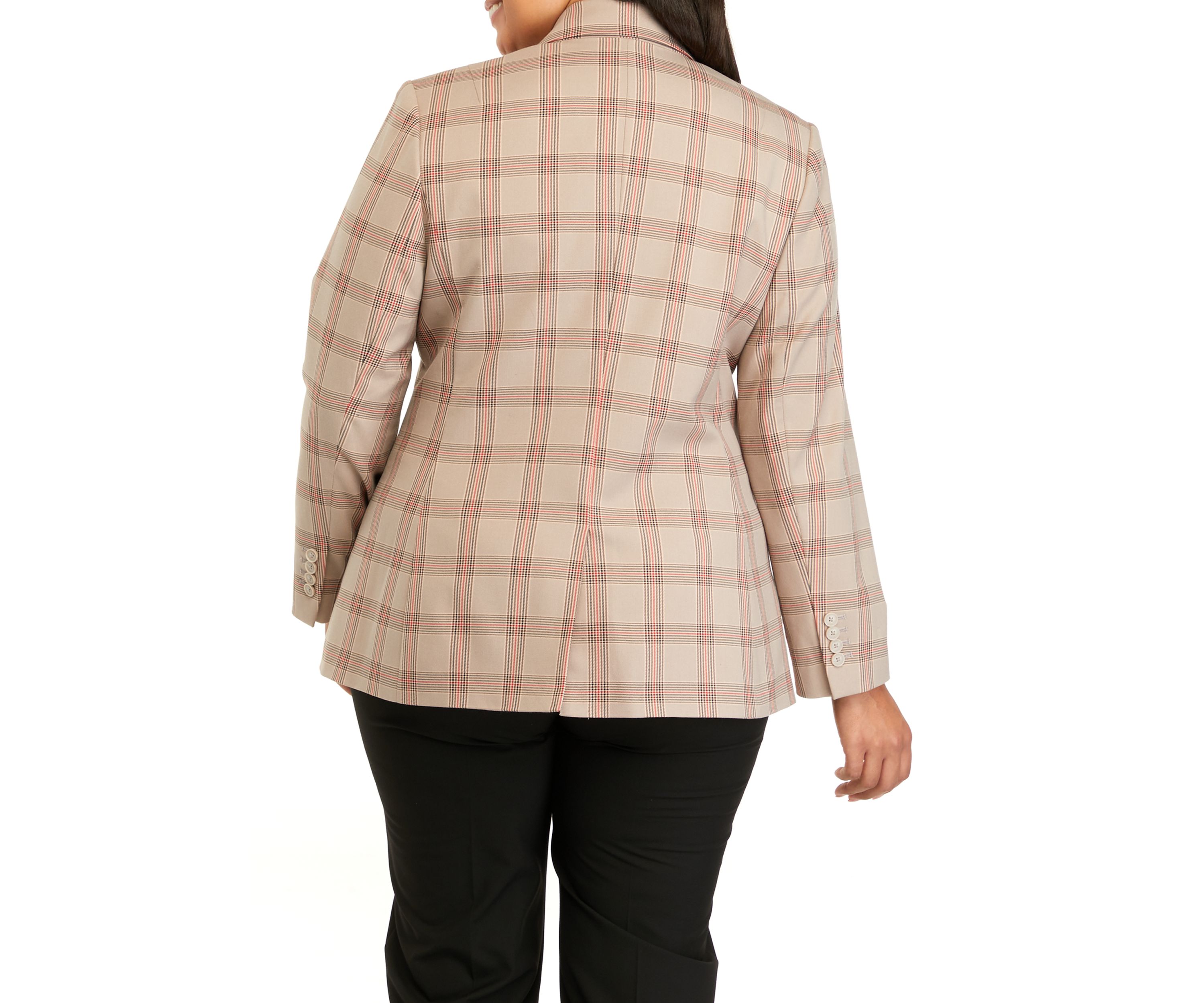 Plus Size Longline Blazer