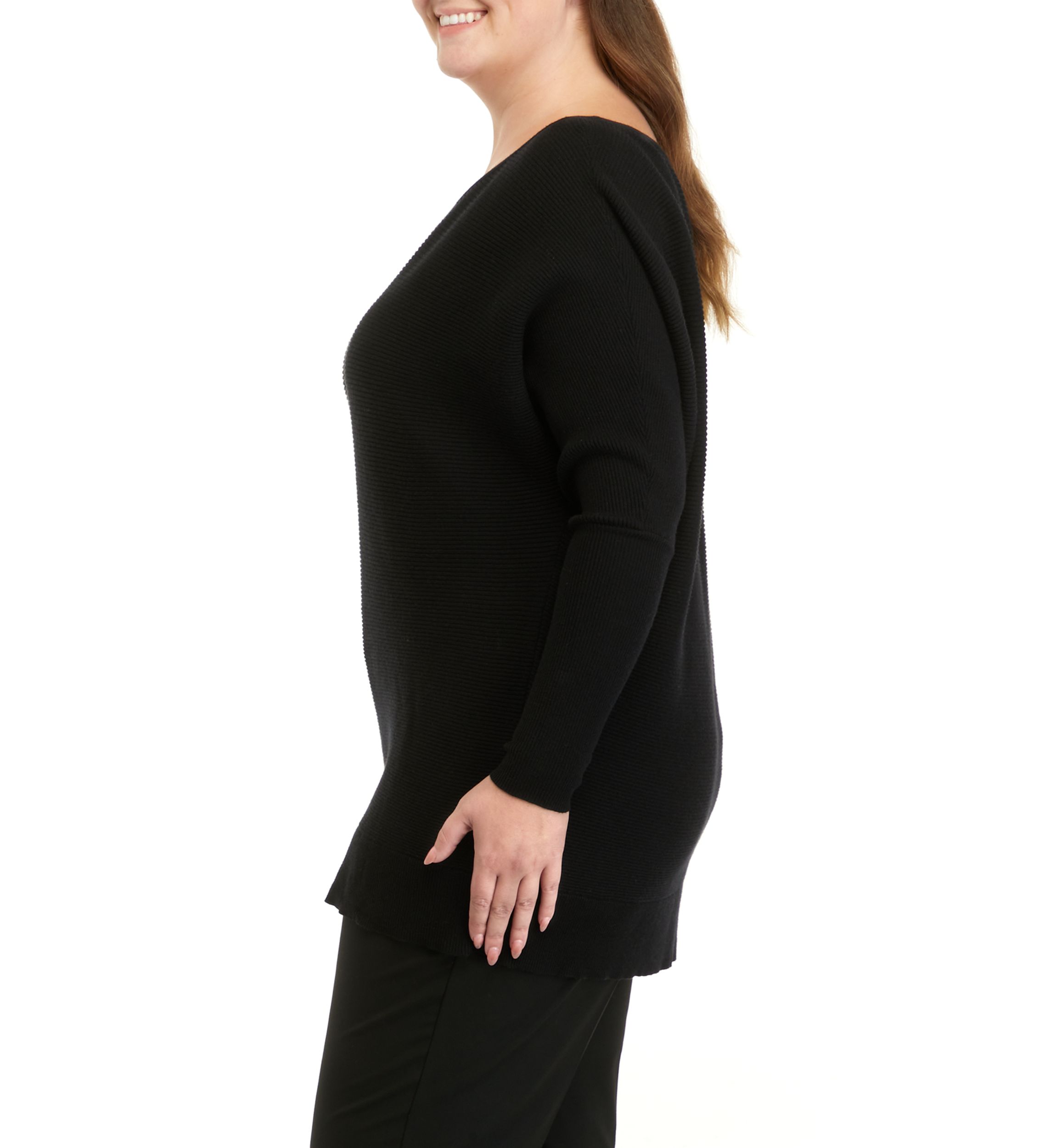 Plus Size Off the Shoulder Sweater