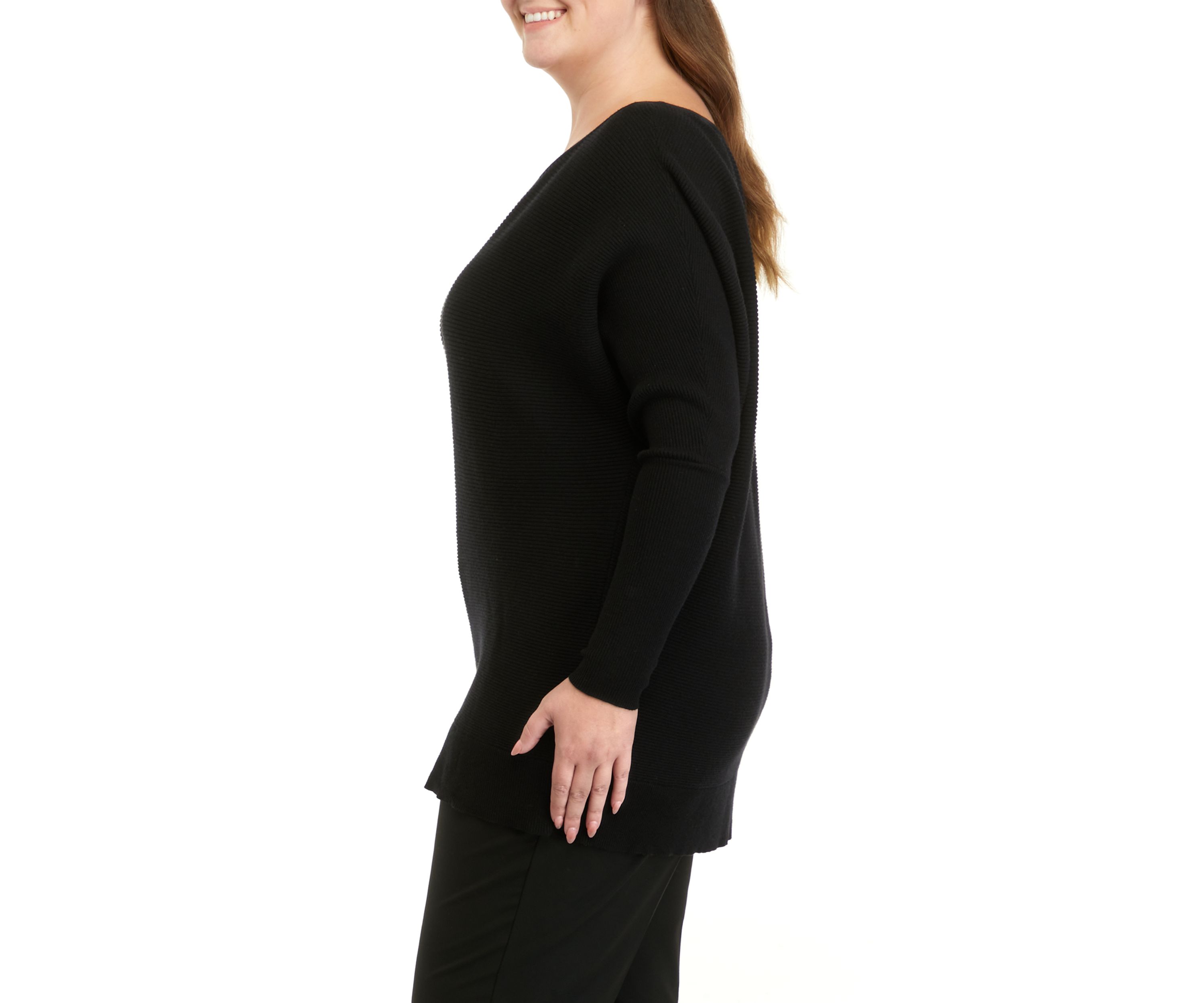 Plus Size Off the Shoulder Sweater