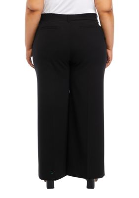 Black Loose Pants, Plus Size Pants, Palazzo Pants, Wide Leg Pants