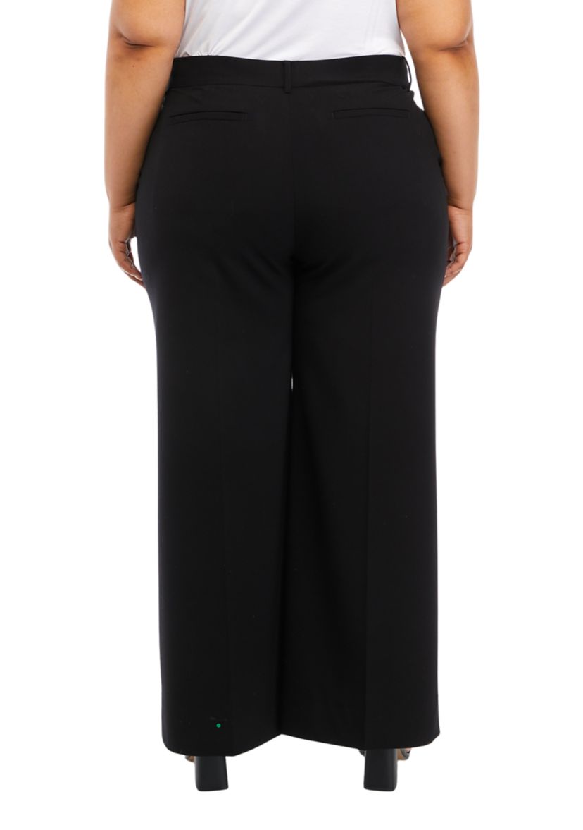 Plus Size Wide Leg Pants