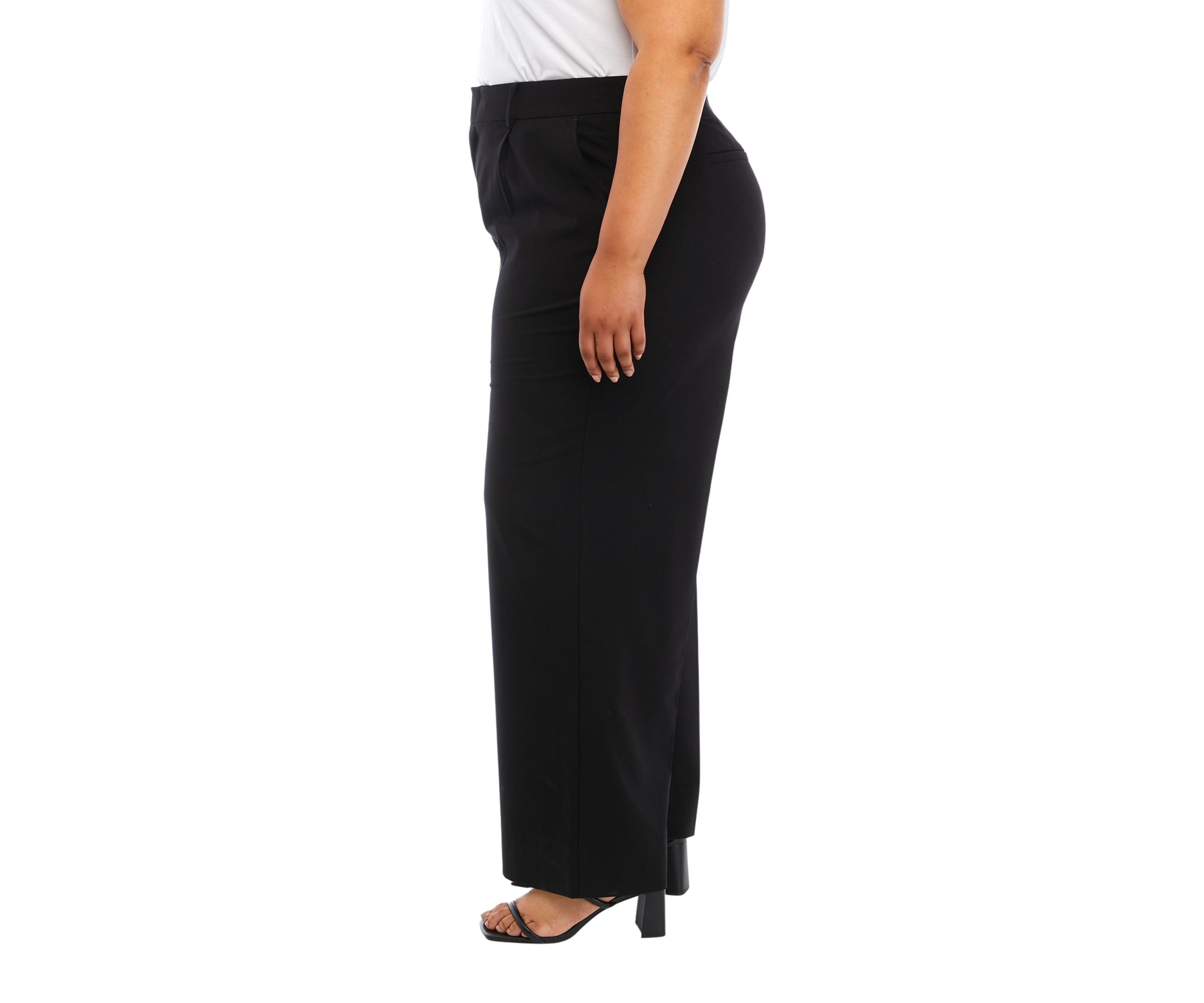 Plus Size Wide Leg Pants