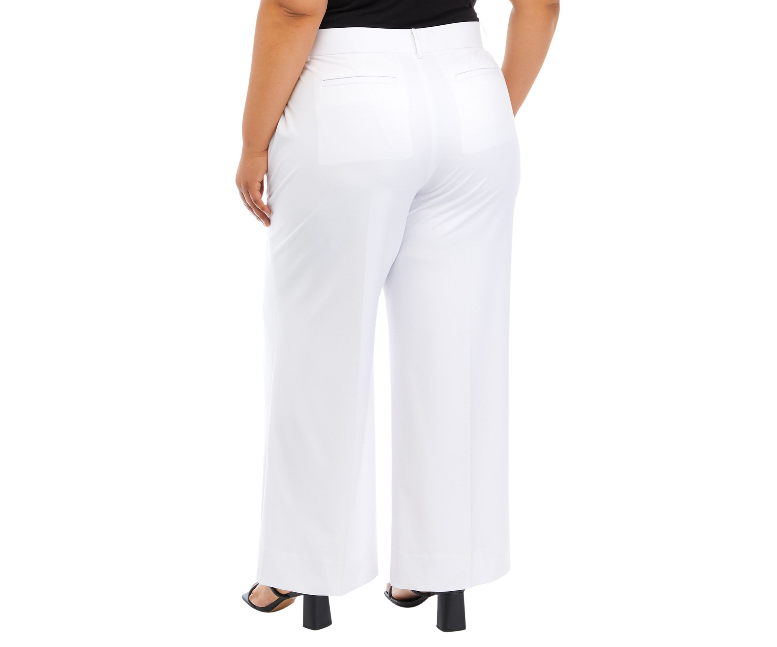 Plus Size Wide Leg Pants