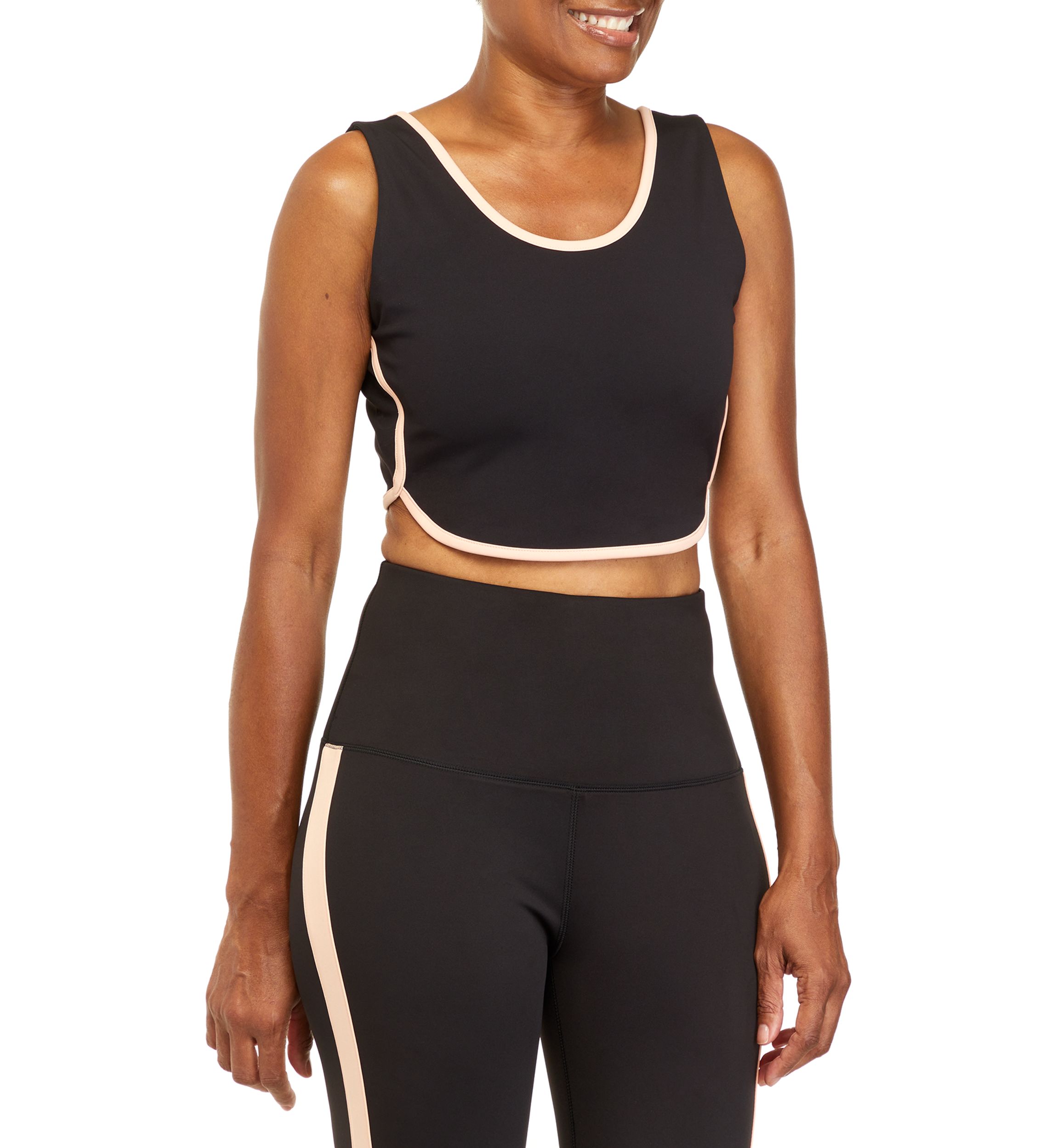 Medium Impact Scoop Neck Sports Bra