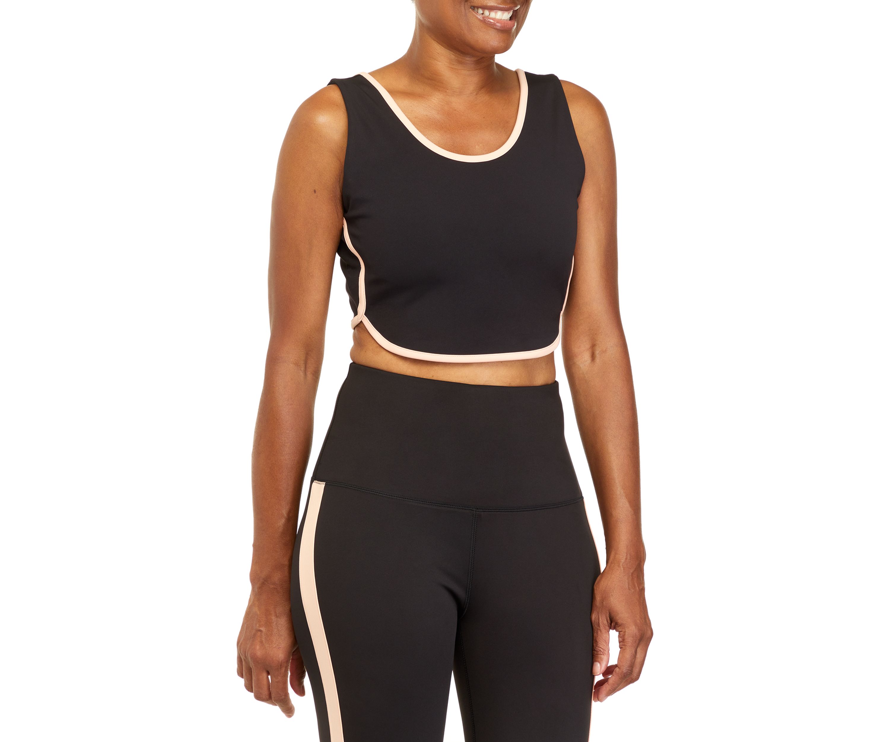 Medium Impact Scoop Neck Sports Bra