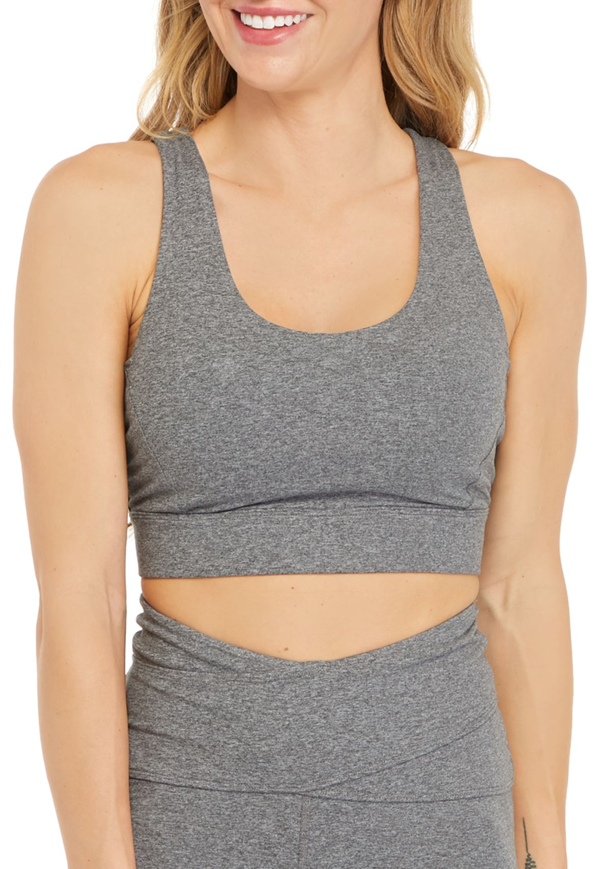 Low Impact Twisted Back Sports Bra