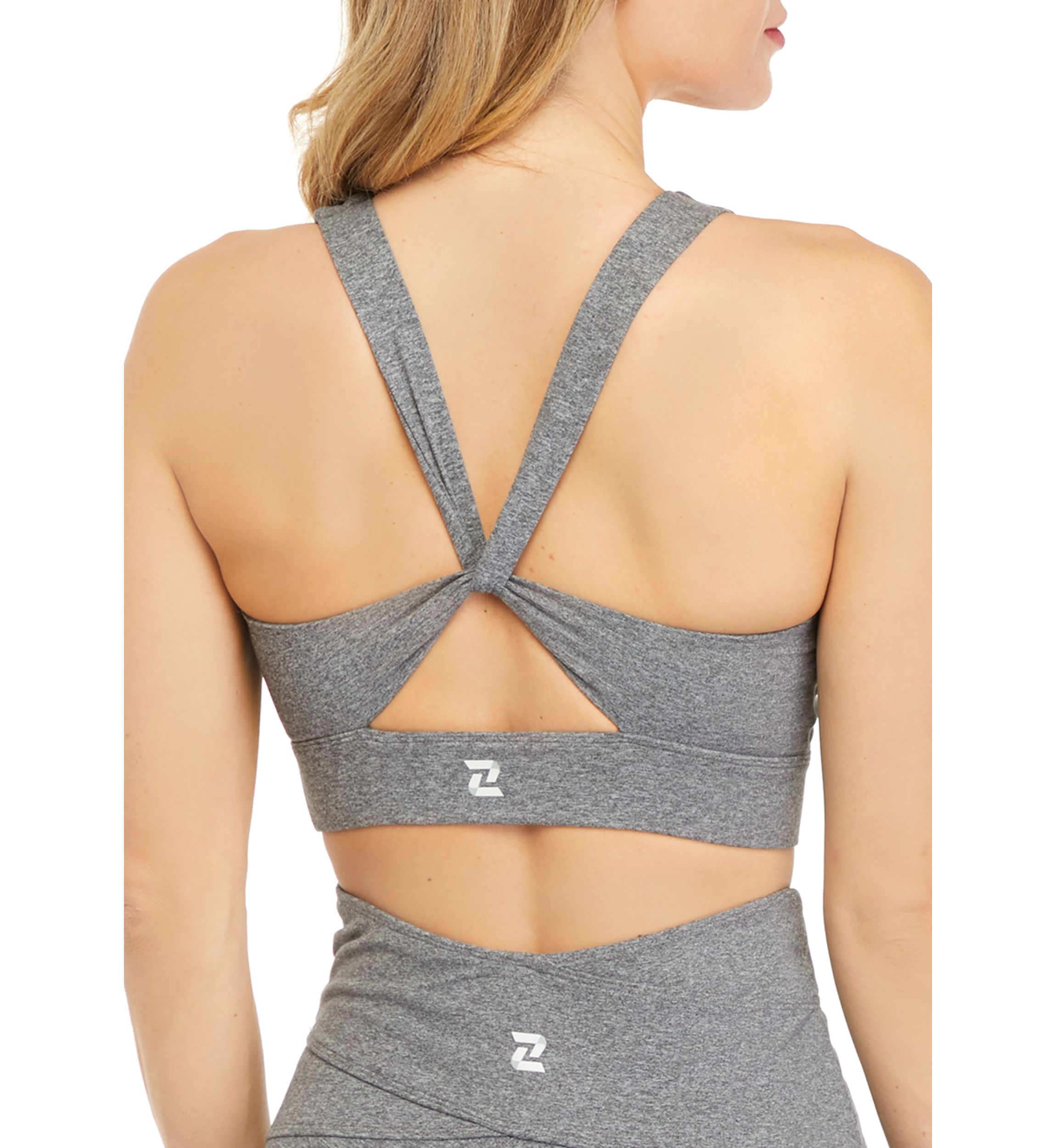 Low Impact Twisted Back Sports Bra