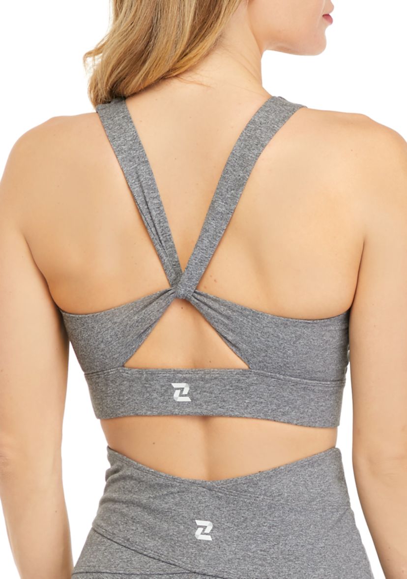 Low Impact Twisted Back Sports Bra